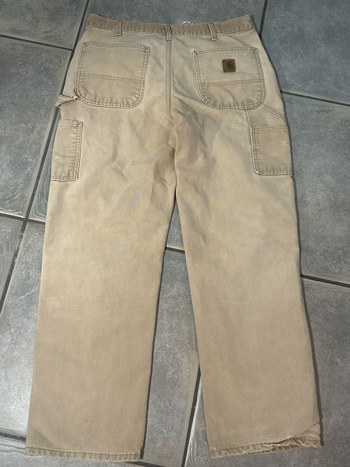Carhartt Vintage Tan Carhartt Carpenter pants Size US 34 / EU 50 - 2 Thumbnail