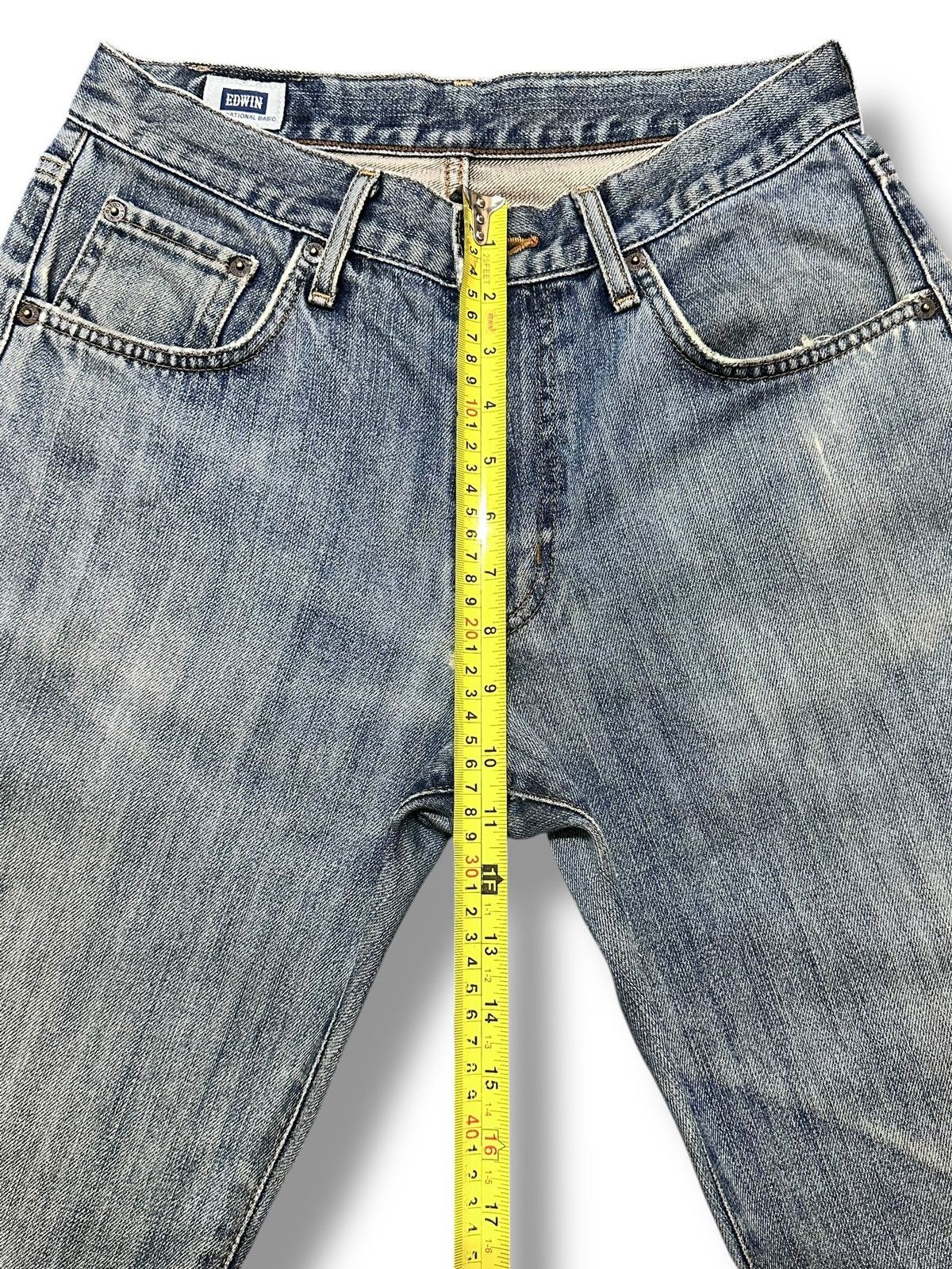 Edwin Edwin Vintage Wideleg Loose Style With Faded Wash Size US 28 / EU 44 - 15 Thumbnail