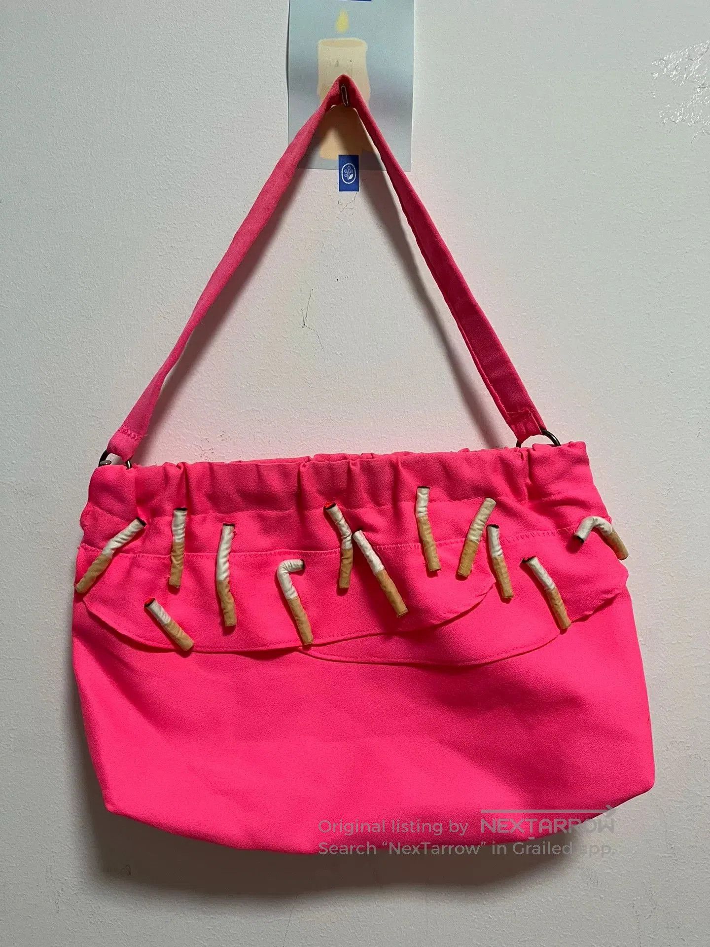 iO AZUSA IIO Handmade Cigarette Butt Handbag. Size ONE SIZE - 2 Thumbnail