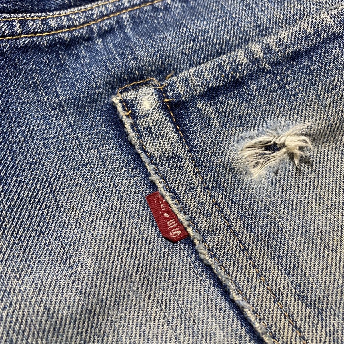 Sugar Cane Vintage Distressed Sugar Cane Selvedge Jeans Size US 31 - 12 Thumbnail