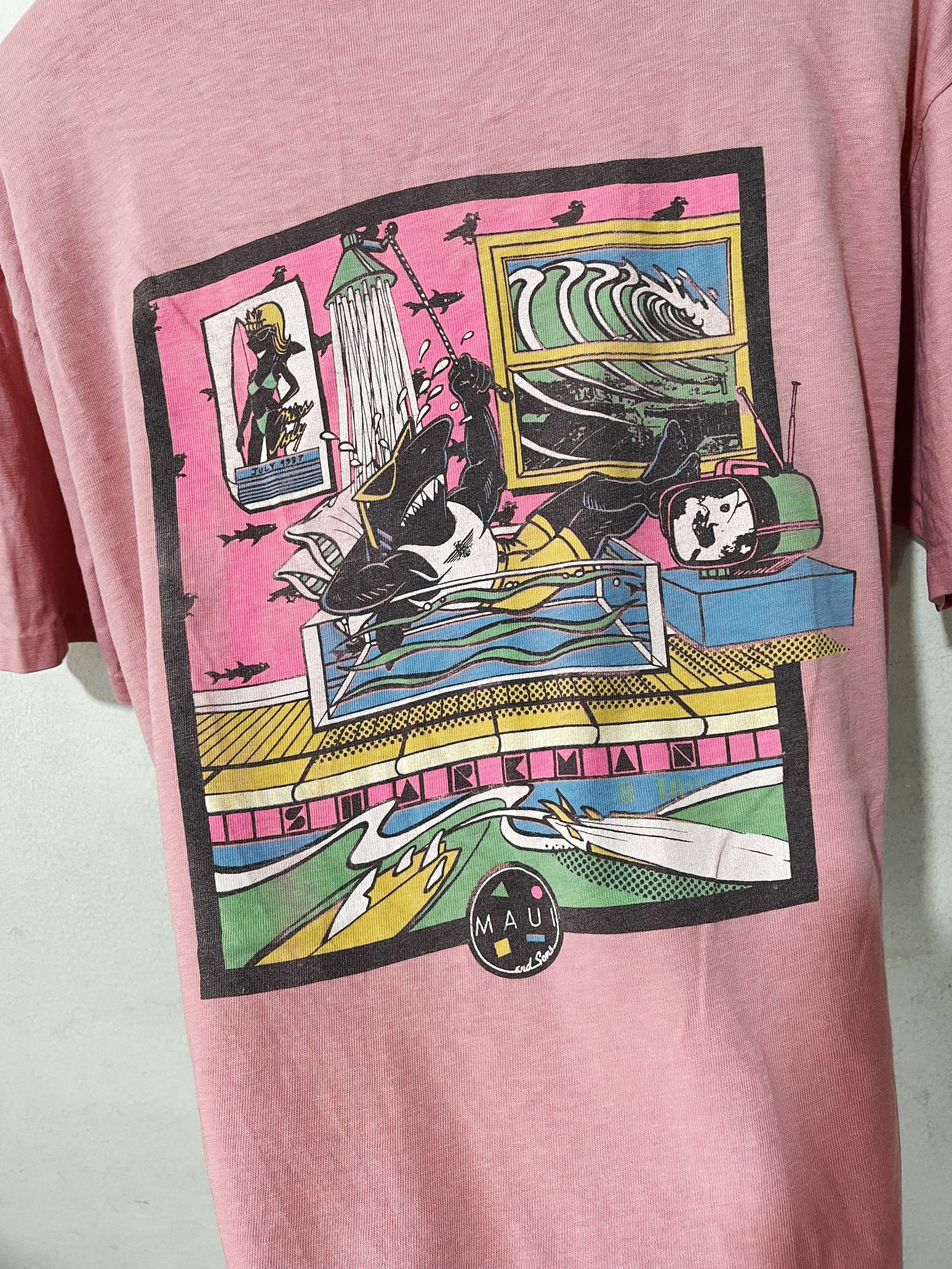 Maui and Sons × Vintage Vintage 80s Maui & Sons Shirt Size US S / EU 44-46 / 1 - 2 Thumbnail