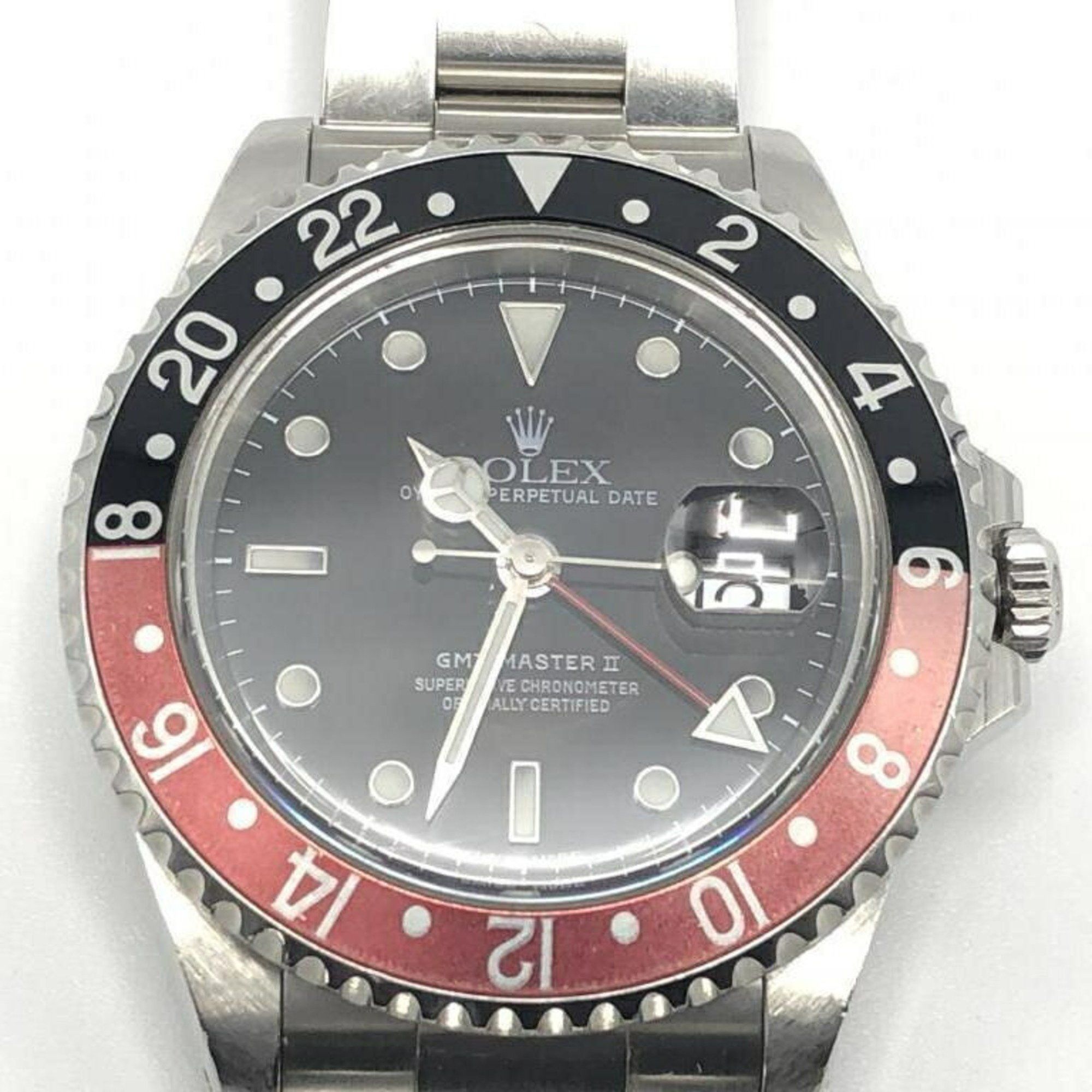ROLEX GMT Master II Watch Silver Color Rolex