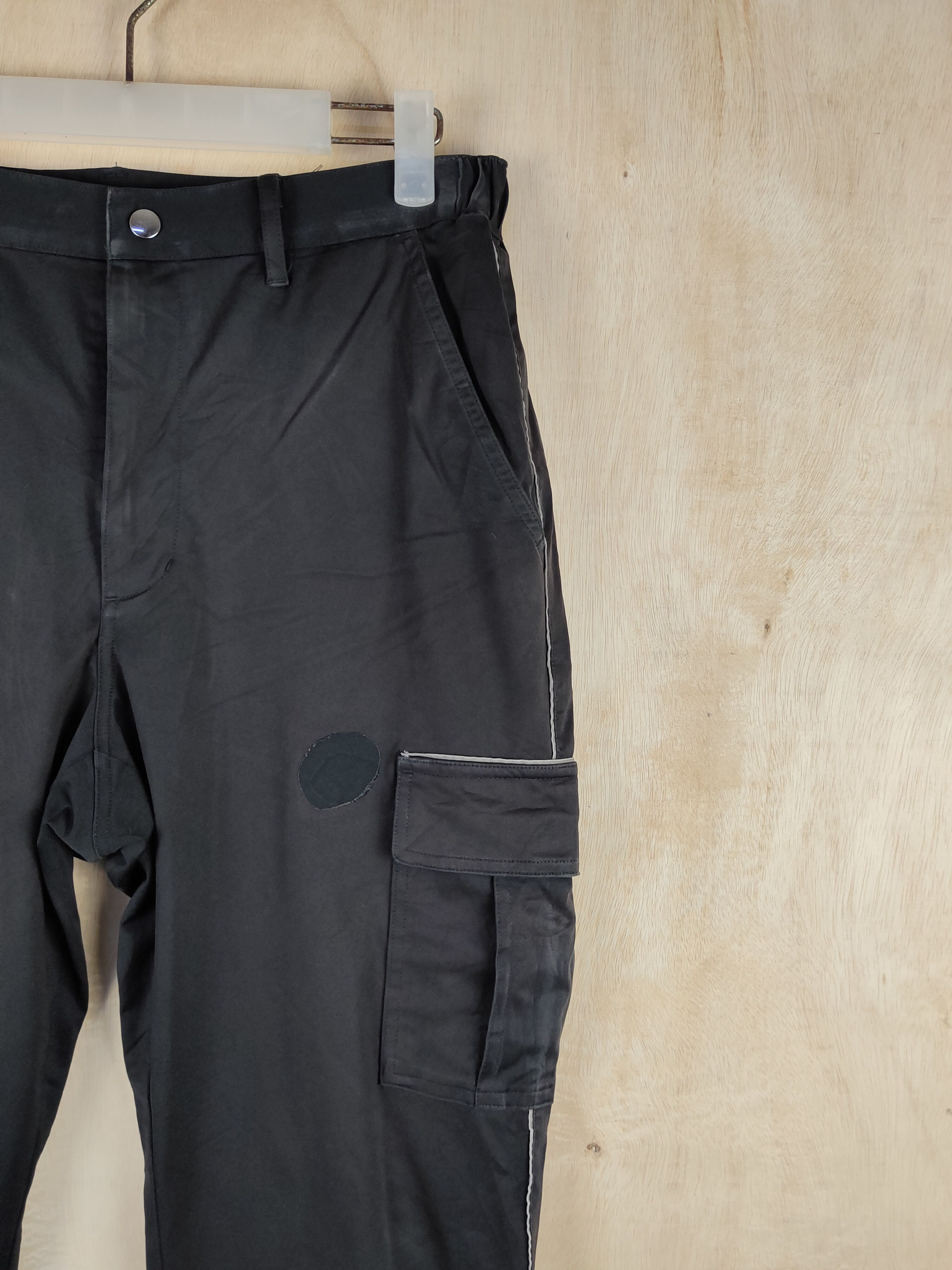 Japanese Brand Japanese Brand Black Faded Multipocket Cargo Pants #S2406 Size US 30 / EU 46 - 6 Thumbnail
