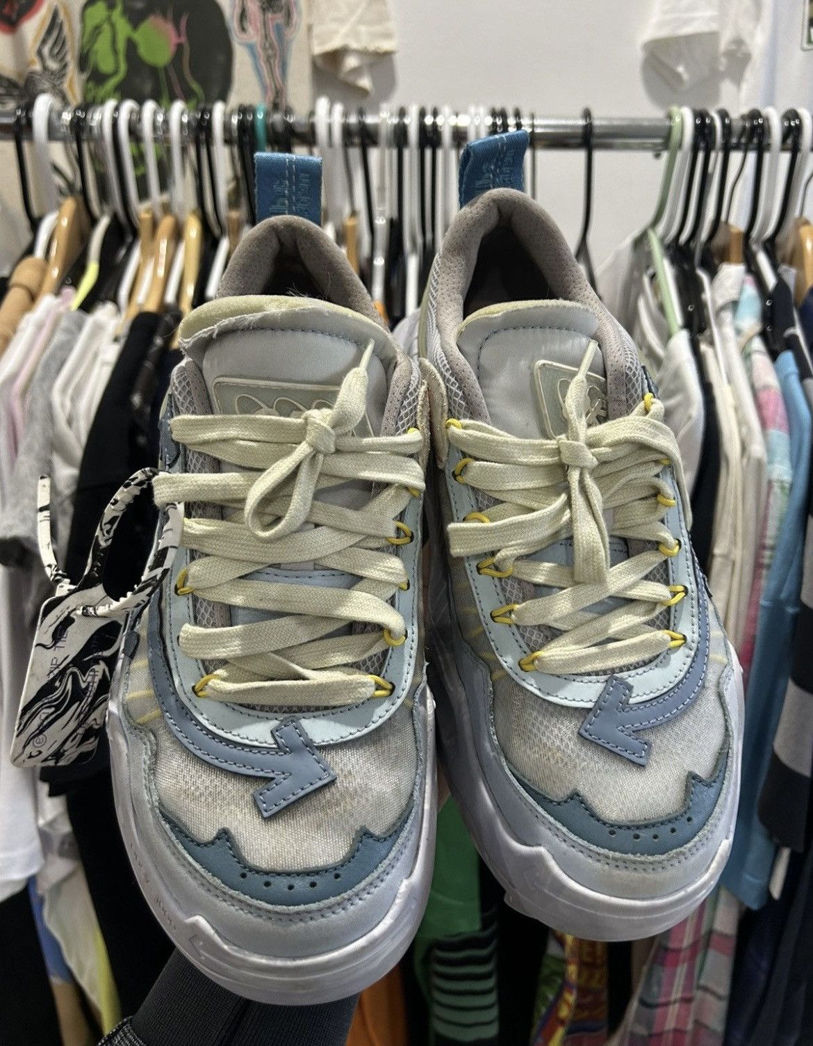Off-White Off-White Odsy-1000 Sneakers Size US 7 / EU 40 - 2 Thumbnail