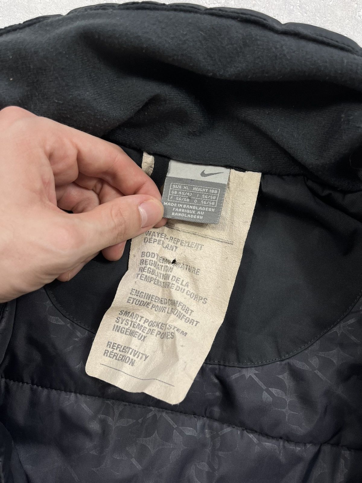 Nike 90’s NIKE RETRO SWOOSH LOGO DOWN PUFFER JACKET RARE SPRTSDLX Size US XL / EU 56 / 4 - 3 Thumbnail