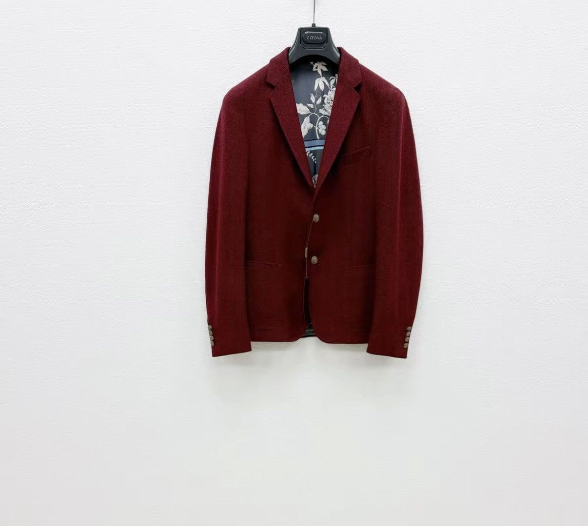 Gucci Red Lightweight Blazer - Size S Size US S / EU 44-46 / 1 - 1 Thumbnail