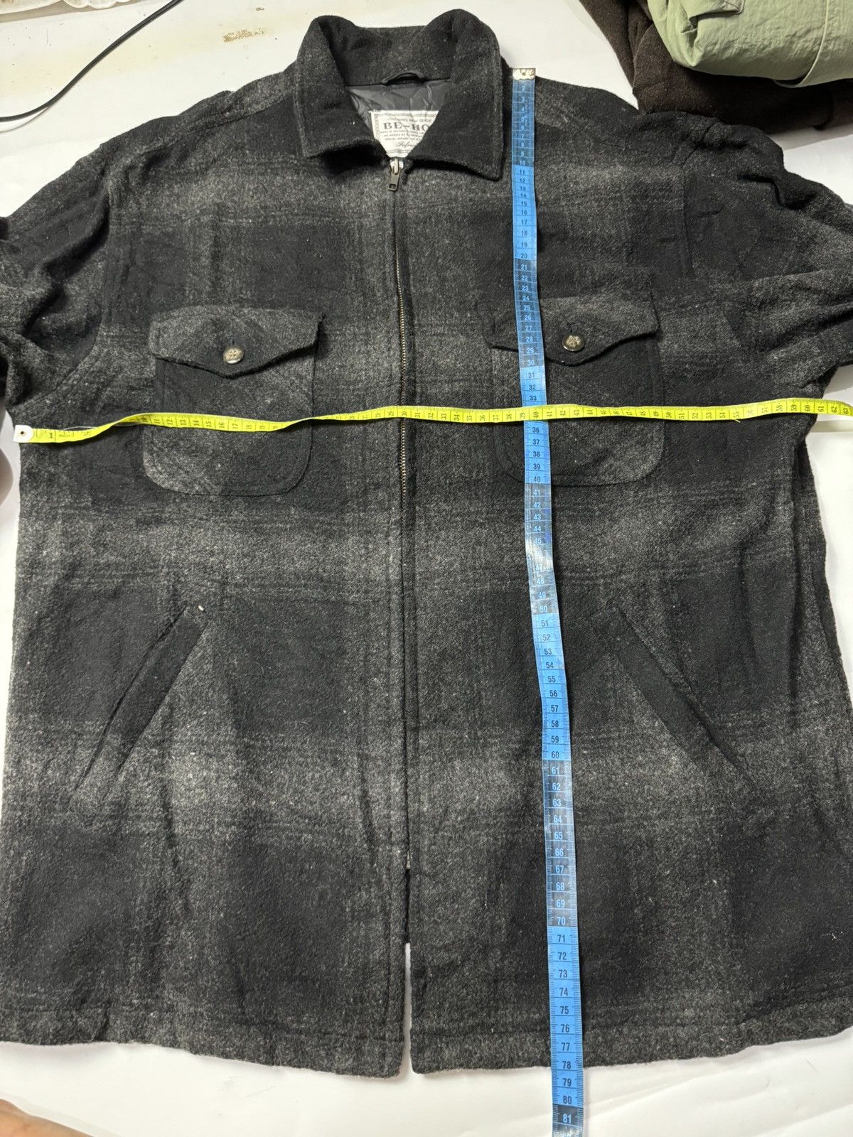 Hysteric Glamour Japanese Be-Hot Plaid Zipper Jacket Size US M / EU 48-50 / 2 - 9 Thumbnail