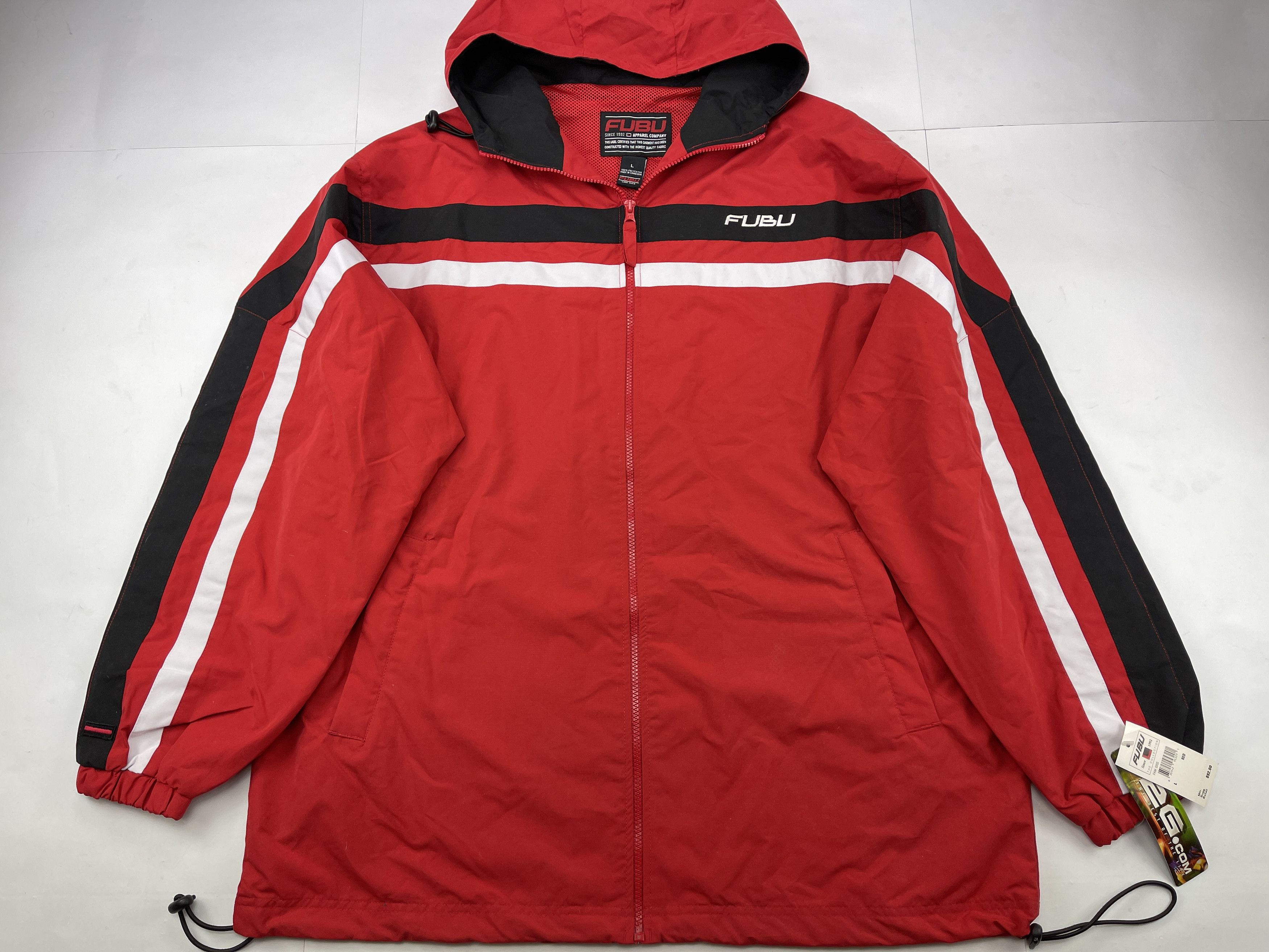 Fubu FUBU tracksuit, baggy track suit jacket and pants set 90s L Size US L / EU 52-54 / 3 - 7 Thumbnail