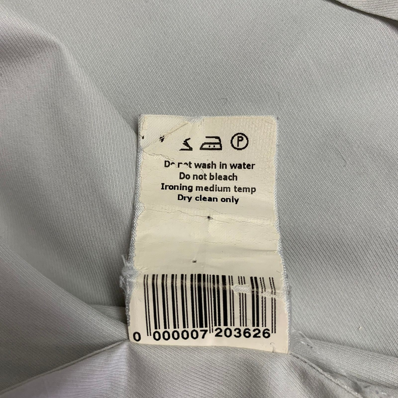 Marc Jacobs MARC JACOBS Grey Light Blue Cotton Short Sleeve Shirt Size US S / EU 44-46 / 1 - 7 Thumbnail