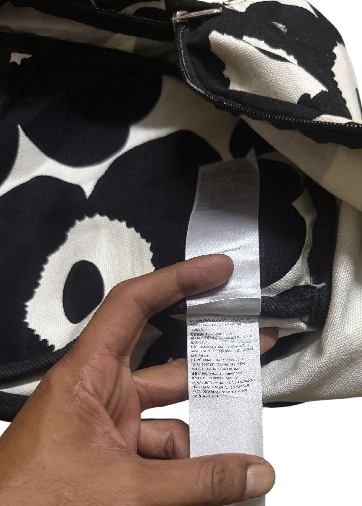 Marimekko Marimekko Mini Bagpack Eira Pieni Unikko Canvas Size ONE SIZE - 7 Thumbnail