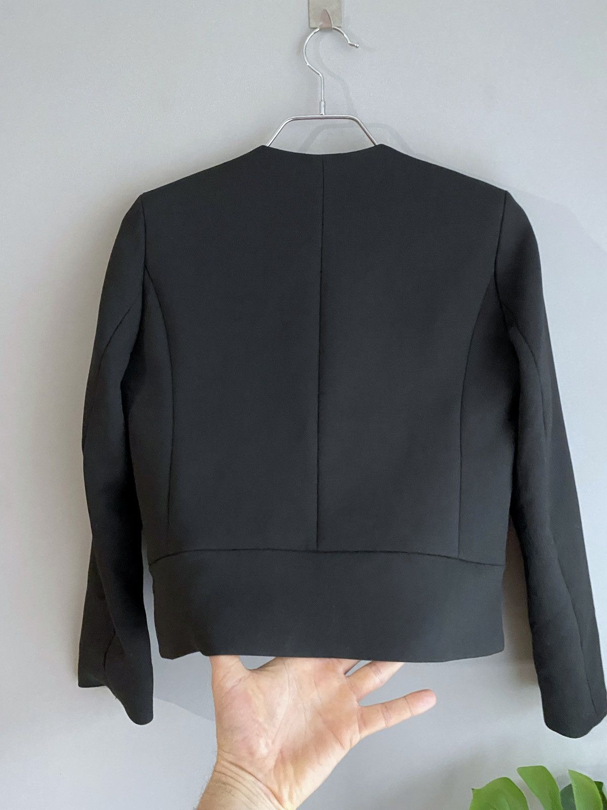 Designer × Sandro Sandro Paris Women's Black Blazer, Size 38 / S-M Size M / US 6-8 / IT 42-44 - 14 Thumbnail