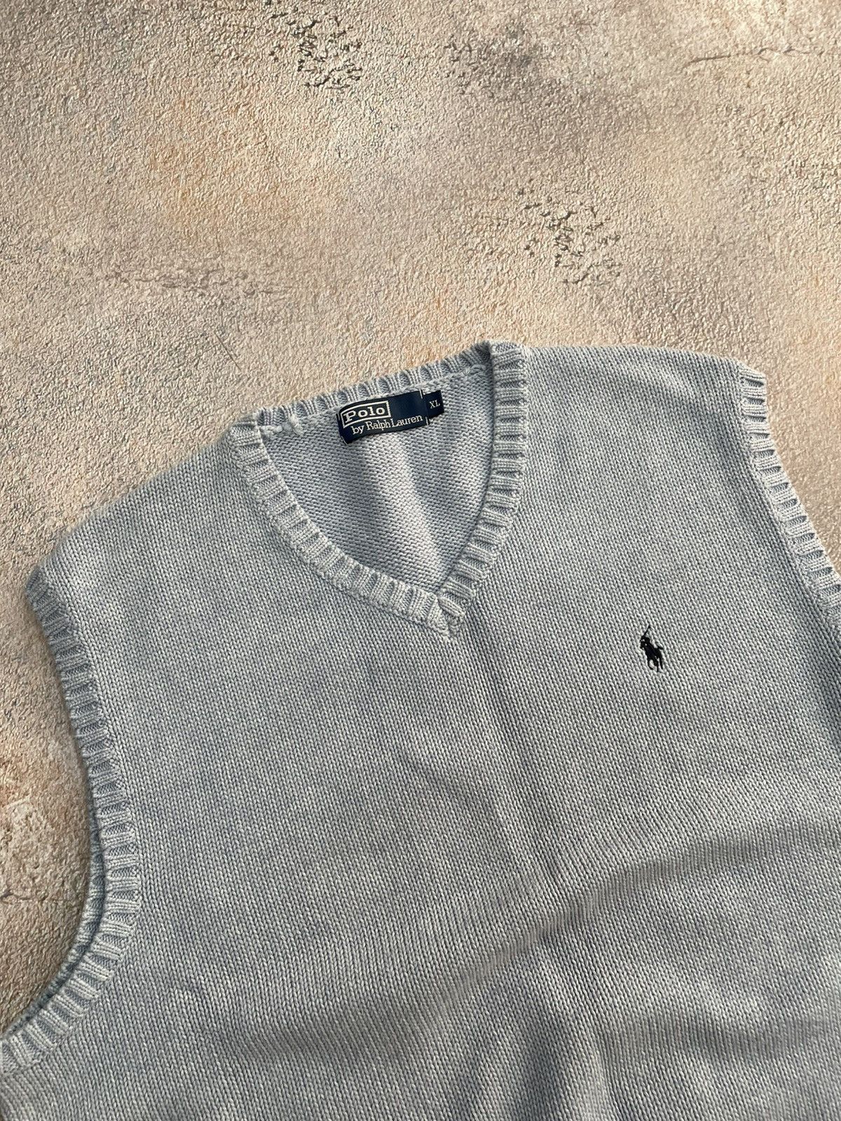 Polo Ralph Lauren Vintage Polo Ralph Lauren Heavy Cotton Knit Sweater Size US XL / EU 56 / 4 - 3 Thumbnail