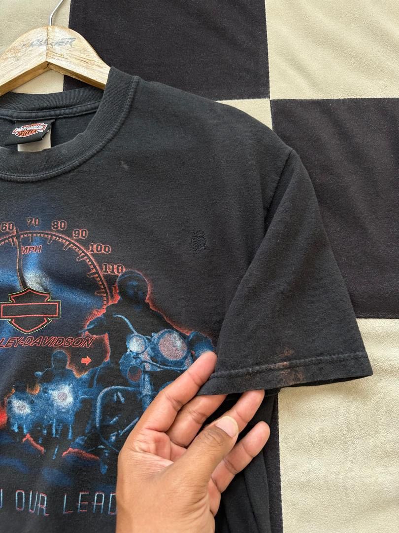 Harley Davidson × Vintage VINTAGE HARLEY DAVIDSON FOLLOW OUR LEAD Size US M / EU 48-50 / 2 - 3 Thumbnail