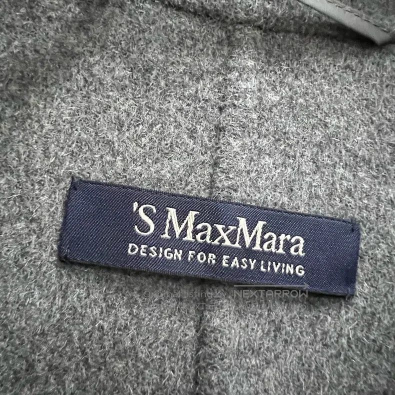 Max Mara Max Mara Grey Coat Size S / US 4 / IT 40 - 4 Thumbnail