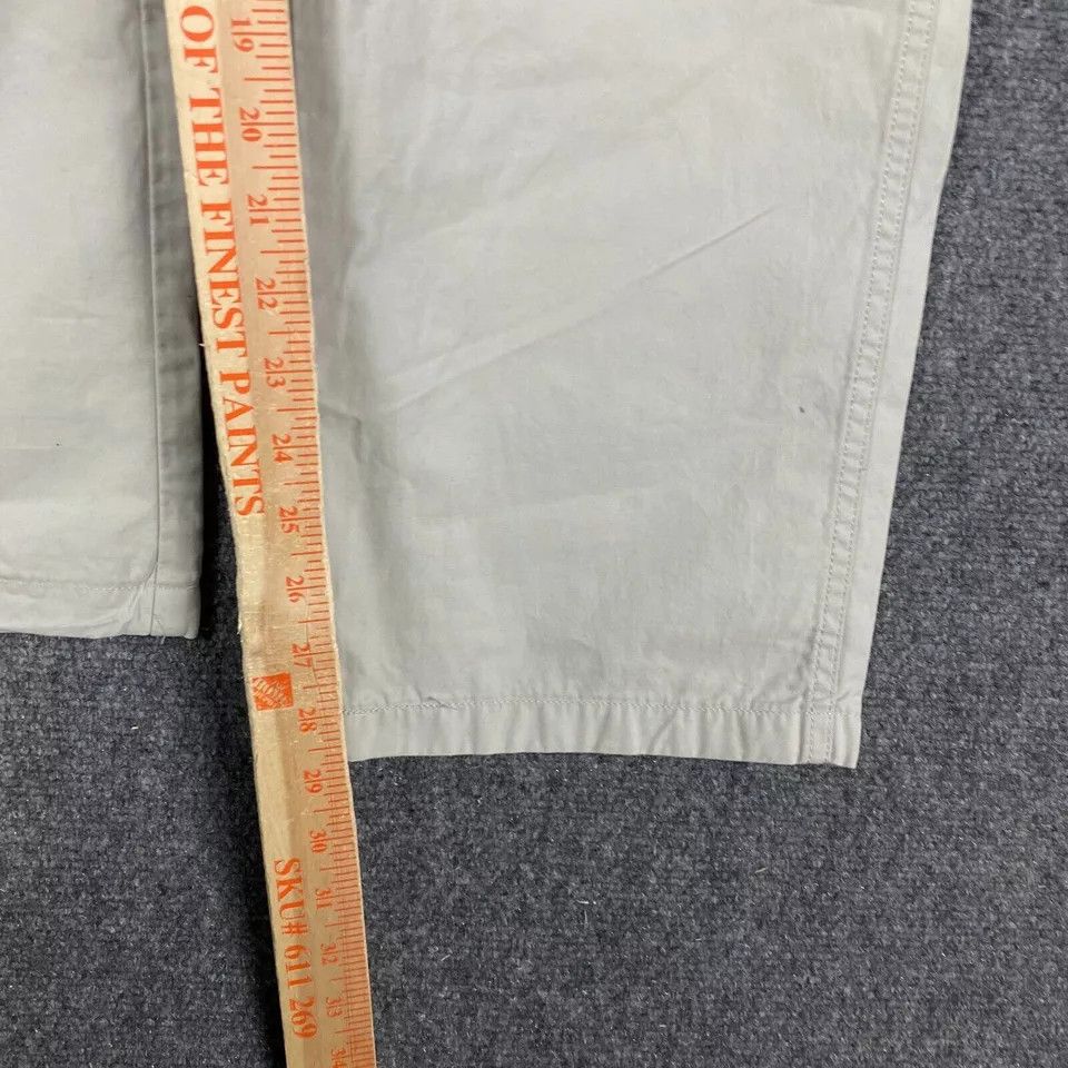 Levi's Levi's Chino Pants Women's Size 31 Beige Cotton High Rise Size 31" - 4 Thumbnail
