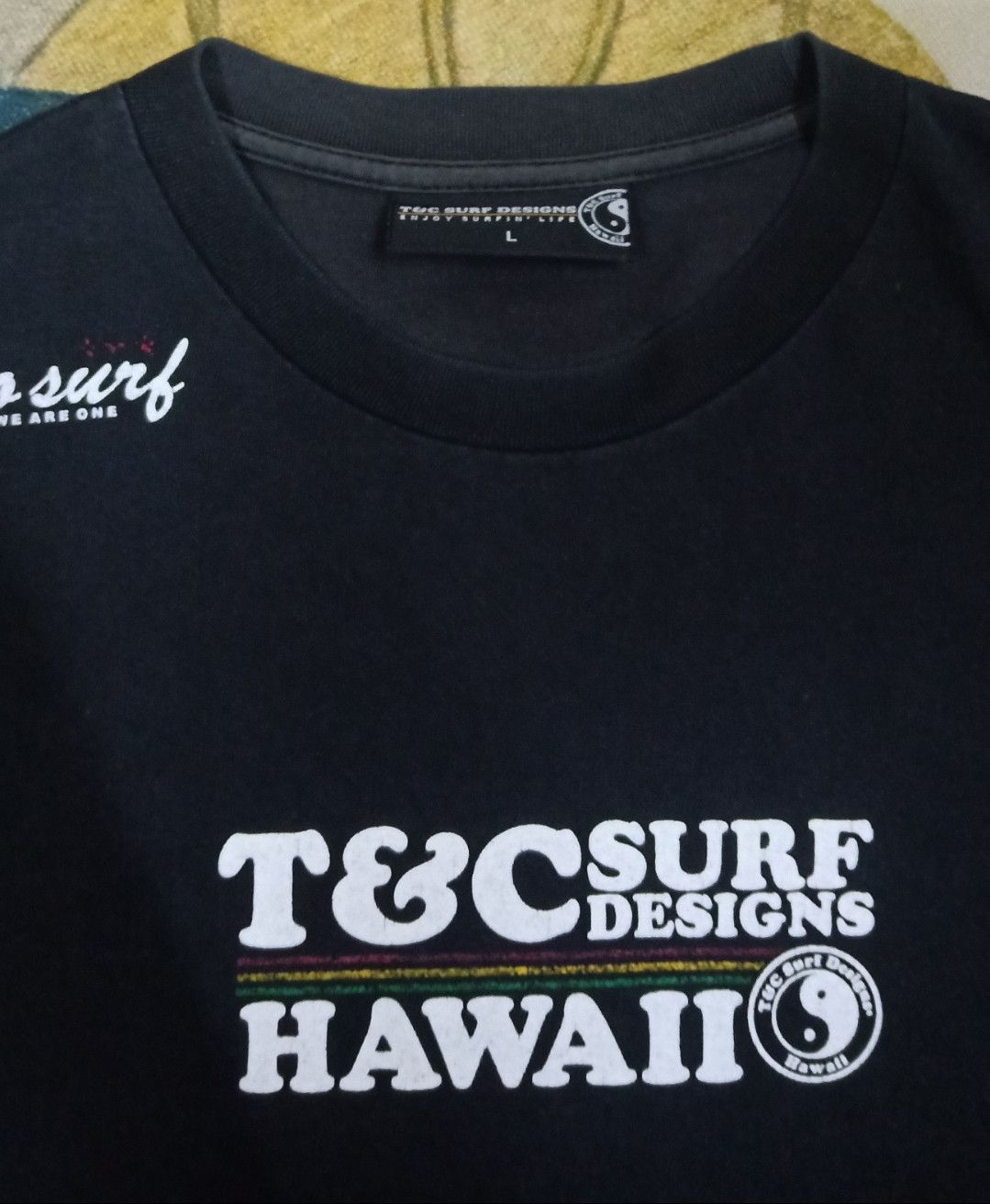 Vintage Vintage 90s T&C Surf Designs Hawaii T-shirt Size US L / EU 52-54 / 3 - 10 Thumbnail