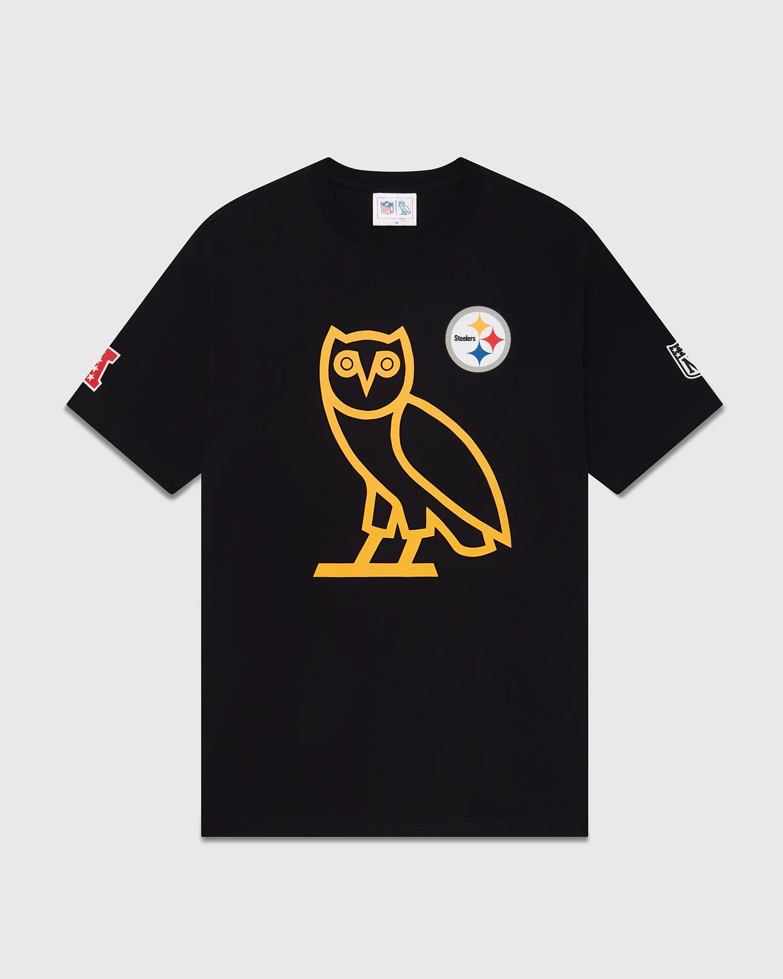 Drake OVO x NFL PITTSBURGH STEELERS OG OWL GAME DAY T-SHIRT Size US XXL / EU 58 / 5 - 5 Thumbnail