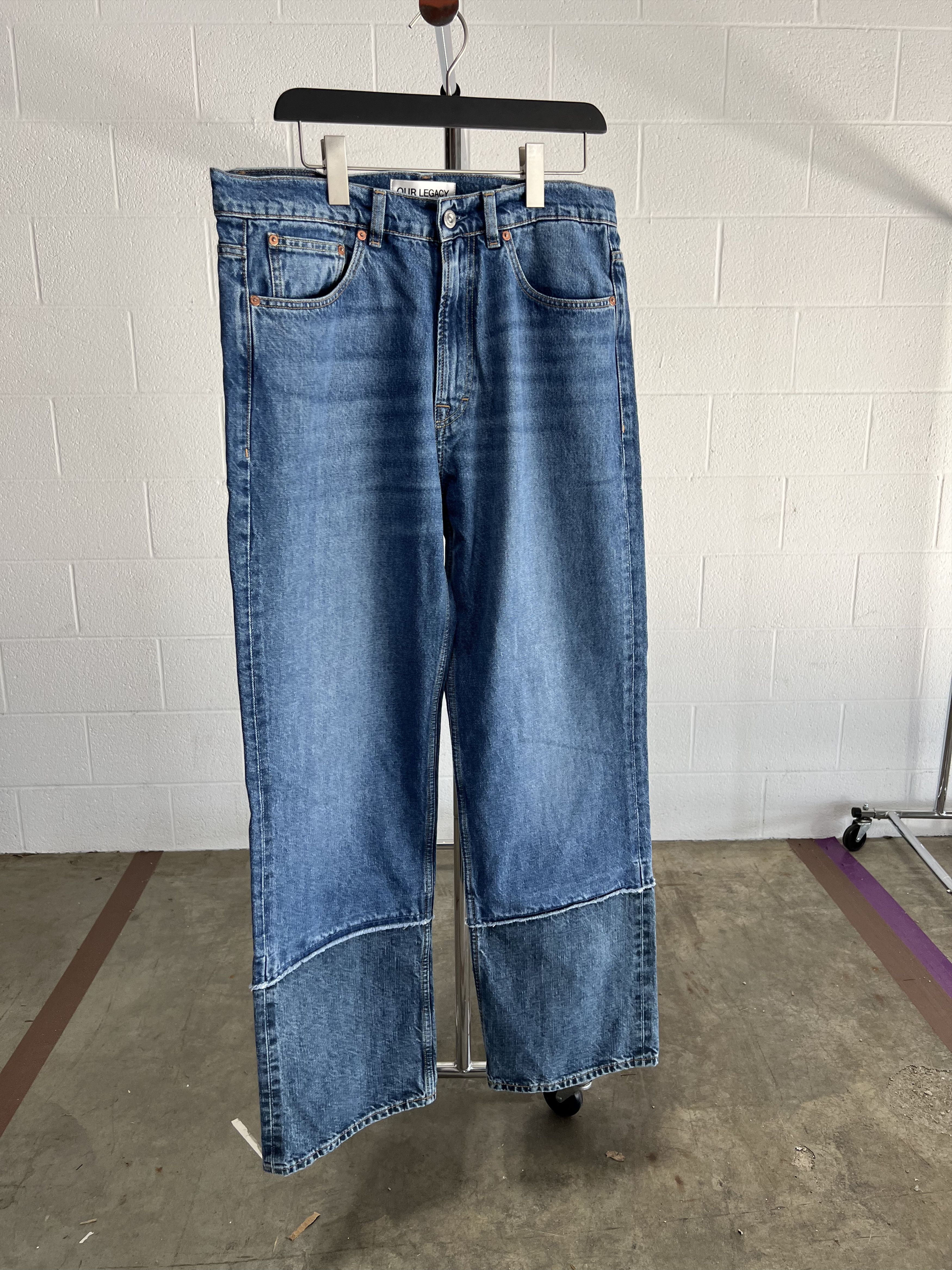 Our Legacy Our Legacy Third Cut Jeans 'Shelly Wash' Size US 32 / EU 48 - 1 Thumbnail