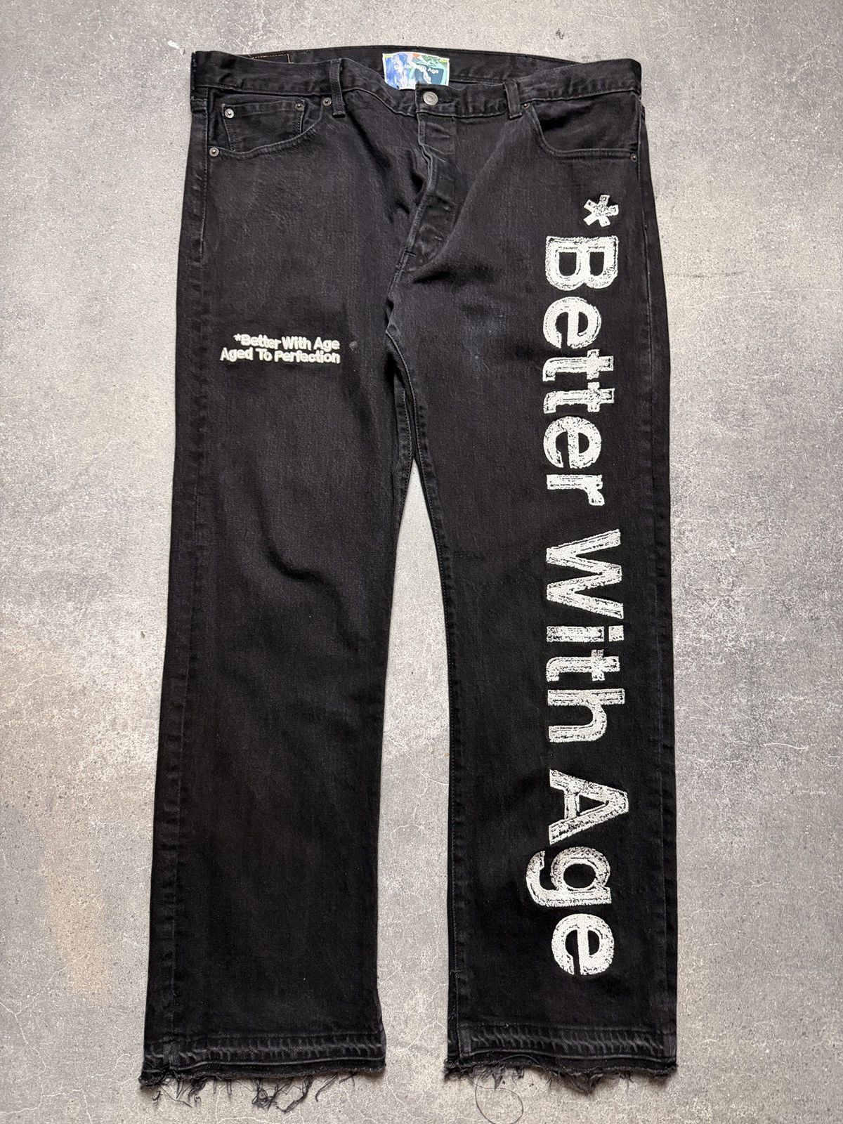 Better With Age Better With Age Incase You Forgot Jeans Black Size US 40 / EU 56 - 1 Thumbnail