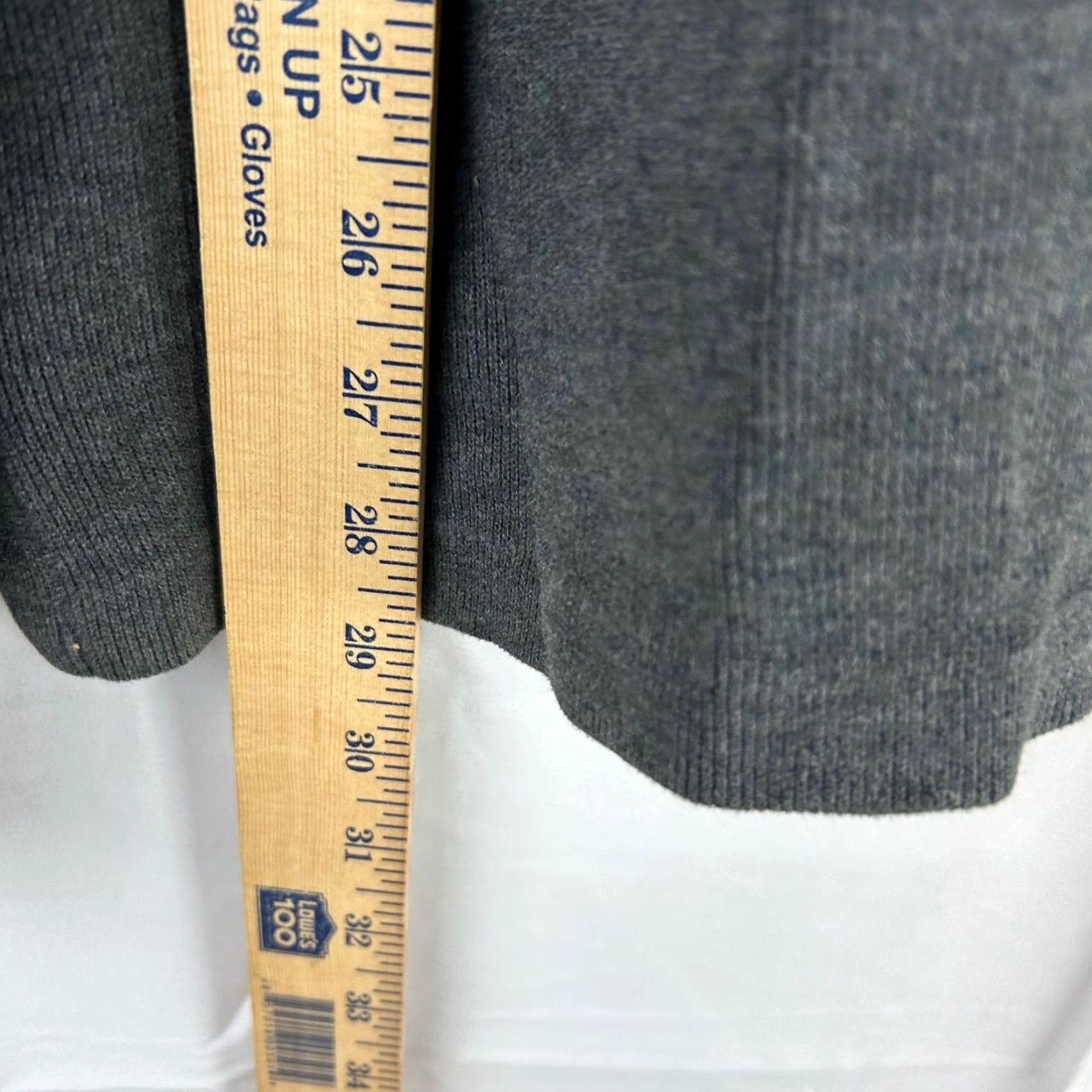 Polo Ralph Lauren Polo Ralph Lauren Mens Gray Quarter Zip Long Sleeve Shirt L Size US L / EU 52-54 / 3 - 5 Thumbnail