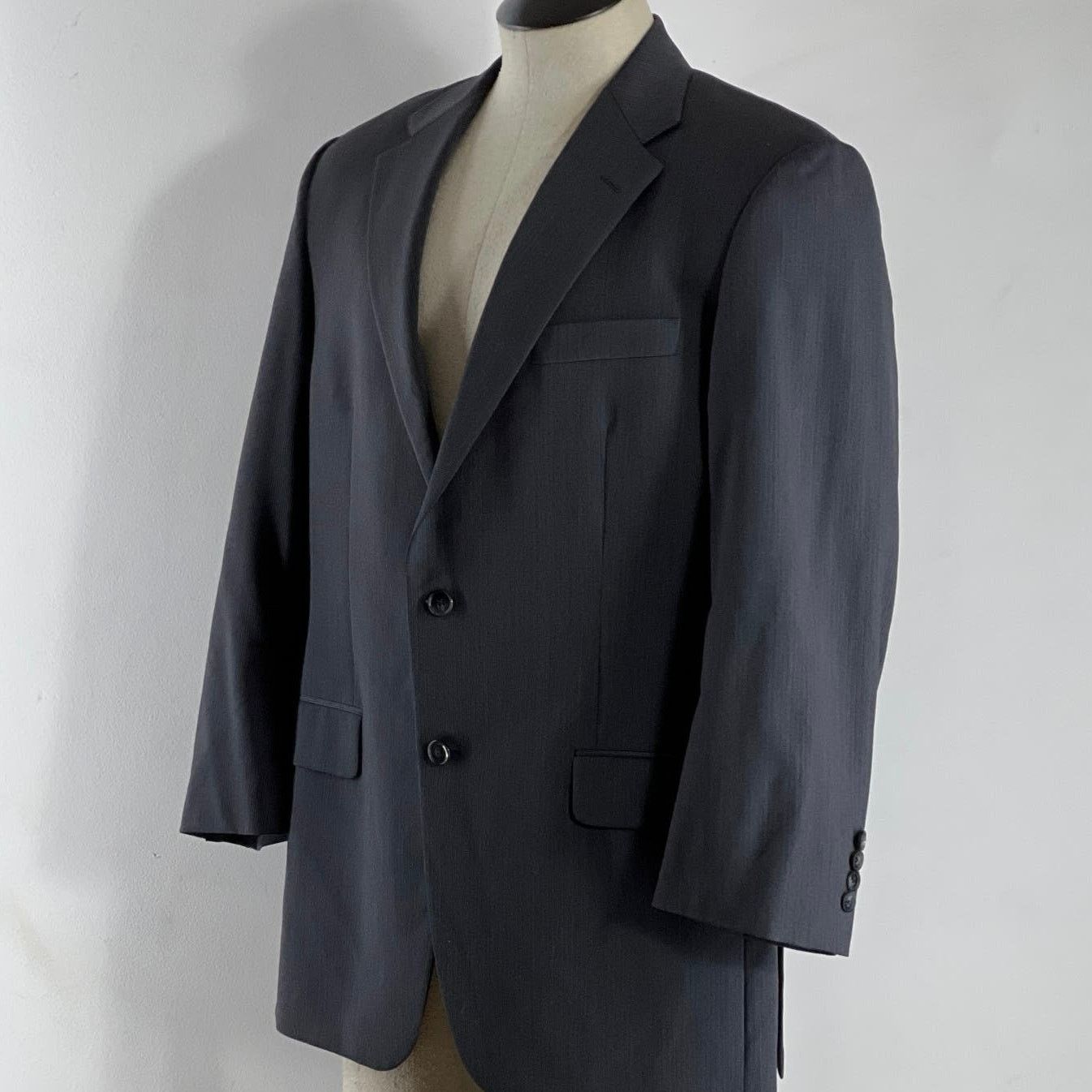 Hickey Freeman Hickey Freeman Mens Blazer Gray Wool Sport Coat Jacket Sz 42 Size US L / EU 52-54 / 3 - 2 Thumbnail