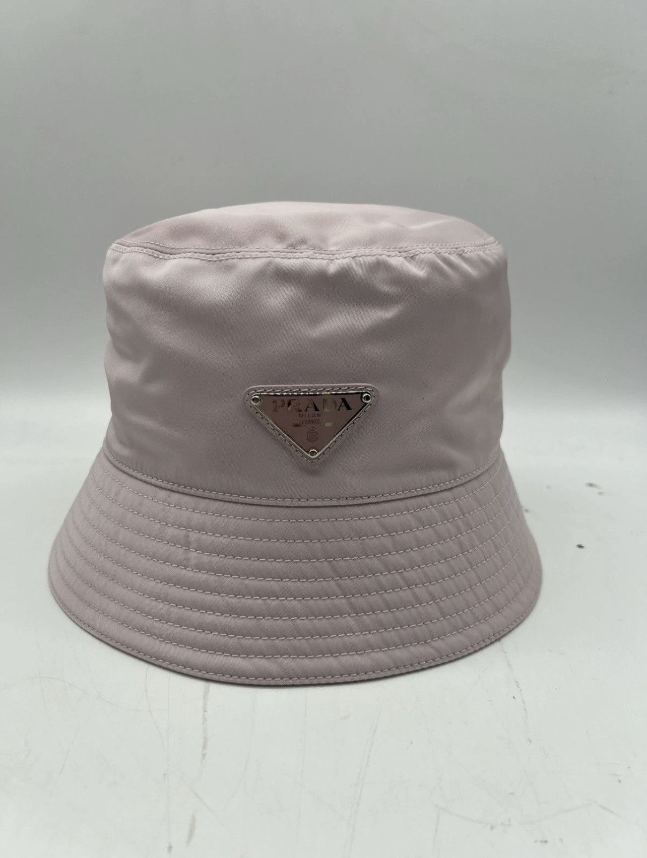 Prada Brand New Women’s Prada Buckle Hat Pink Size M RRP $700 Size ONE SIZE - 1 Thumbnail