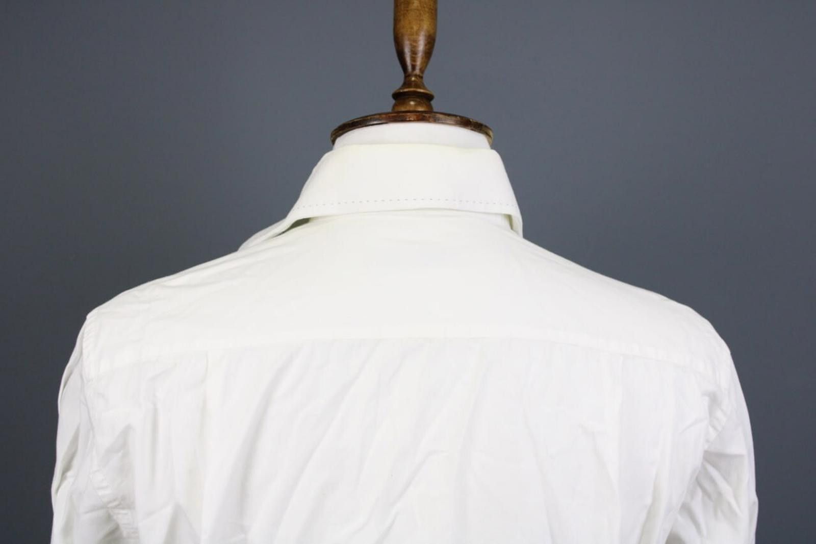 Katharine Hamnett London Katharine Hamnett London White Shirt Size 41 / 16 Size US M / EU 48-50 / 2 - 10 Thumbnail