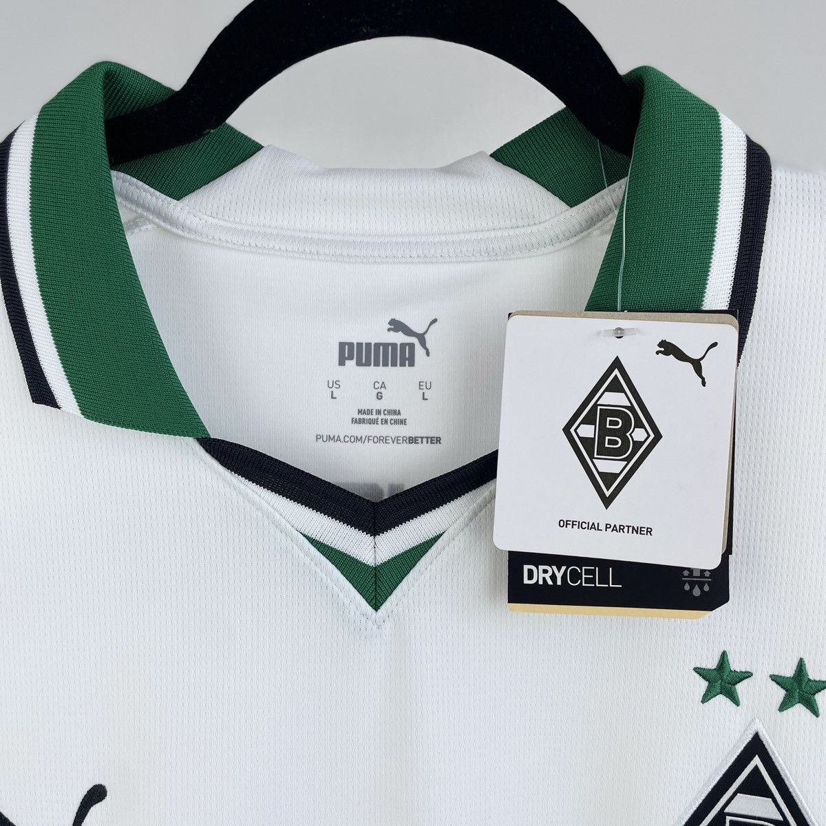 Puma Borussia Mönchengladbach Home Jersey Puma Shirt 2023/2024 Size US L / EU 52-54 / 3 - 3 Thumbnail