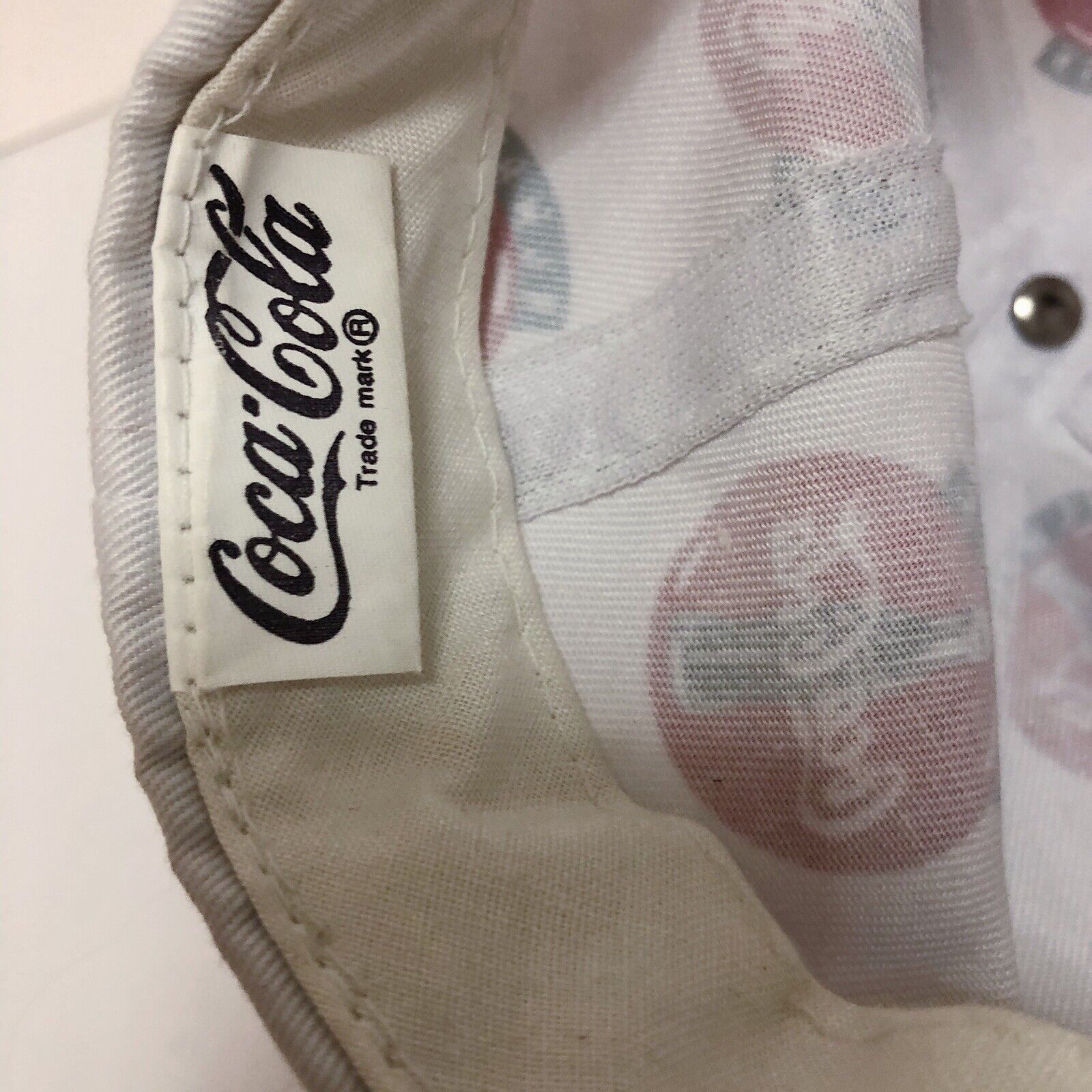 Coca Cola 1990s Always Coca Cola Spellout Coke Snapback Hat RARE VTG Size ONE SIZE - 5 Thumbnail
