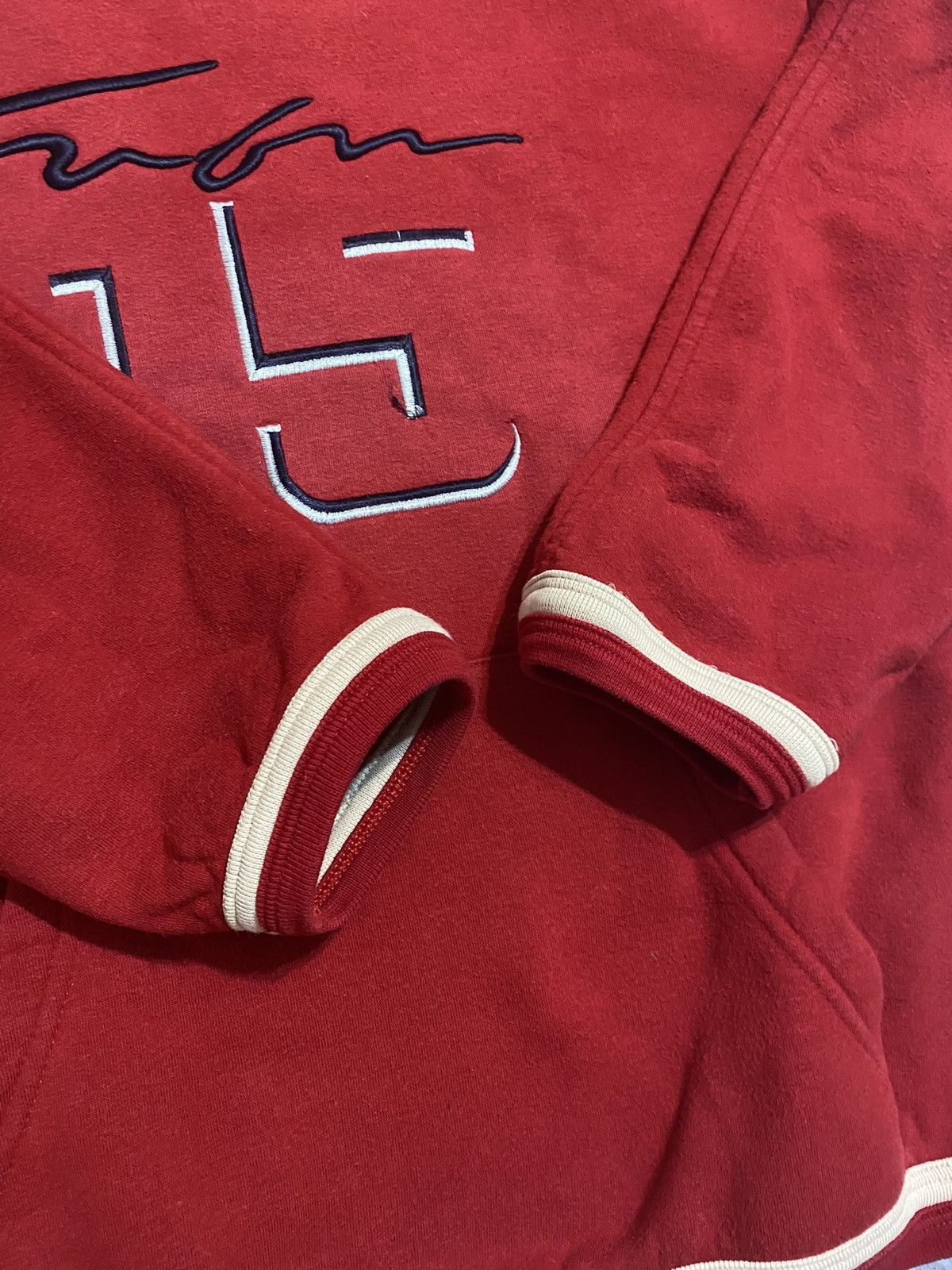 Fubu × Vintage Vintage Fubu Red Hoodie Women’s M Size M / US 6-8 / IT 42-44 - 5 Thumbnail