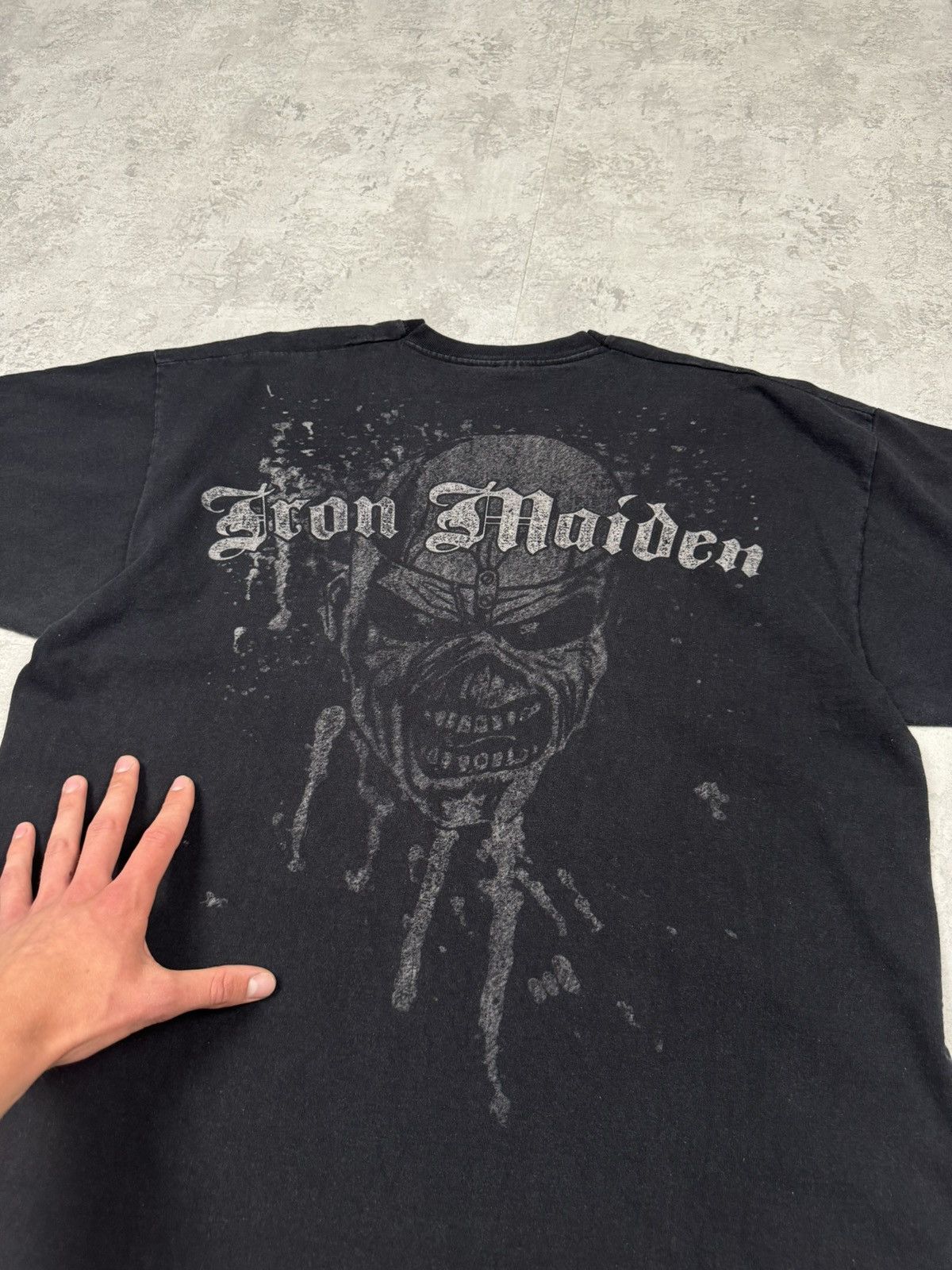 Iron Maiden Vintage Iron Maiden The Trooper T-shirt Big Logo Size XXL Size US XXL / EU 58 / 5 - 9 Thumbnail