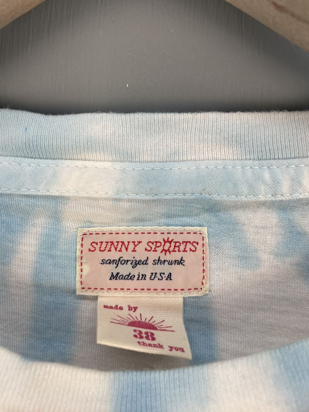 Sunny Sports Sunny Sports tie dye pocket tee Size US M / EU 48-50 / 2 - 5 Thumbnail