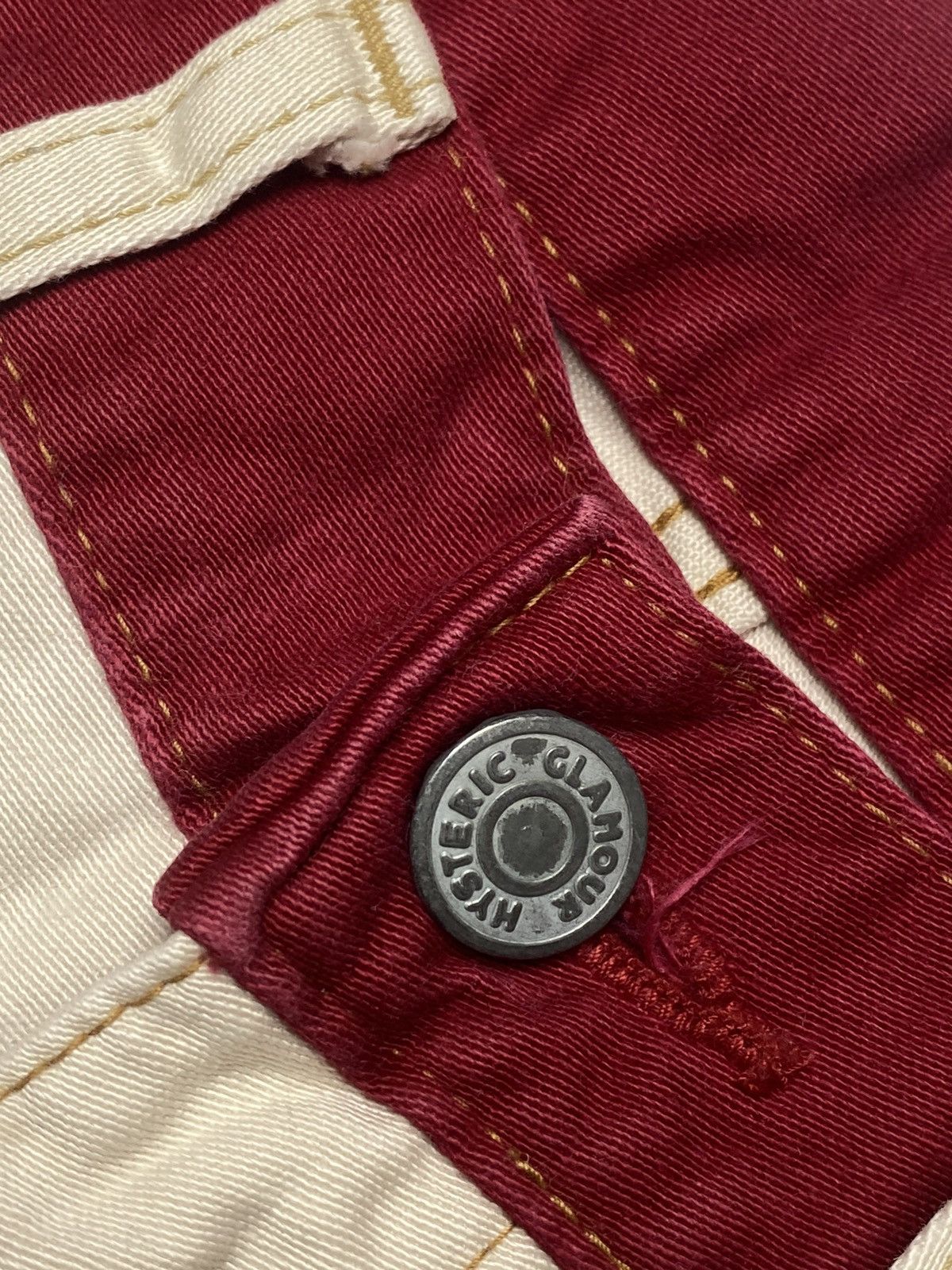 Hysteric Glamour 1990s Hysteric Glamour Kinky - Iconic Short Star Denim Size US 29 - 4 Thumbnail