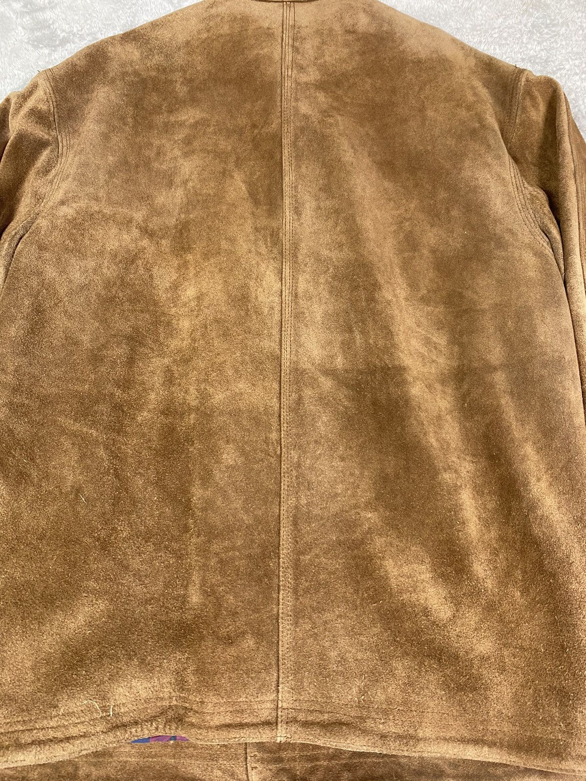 Polo Ralph Lauren Vintage Polo Country Ralph Lauren Suede Leather Jacket J0136 Size US L / EU 52-54 / 3 - 9 Thumbnail