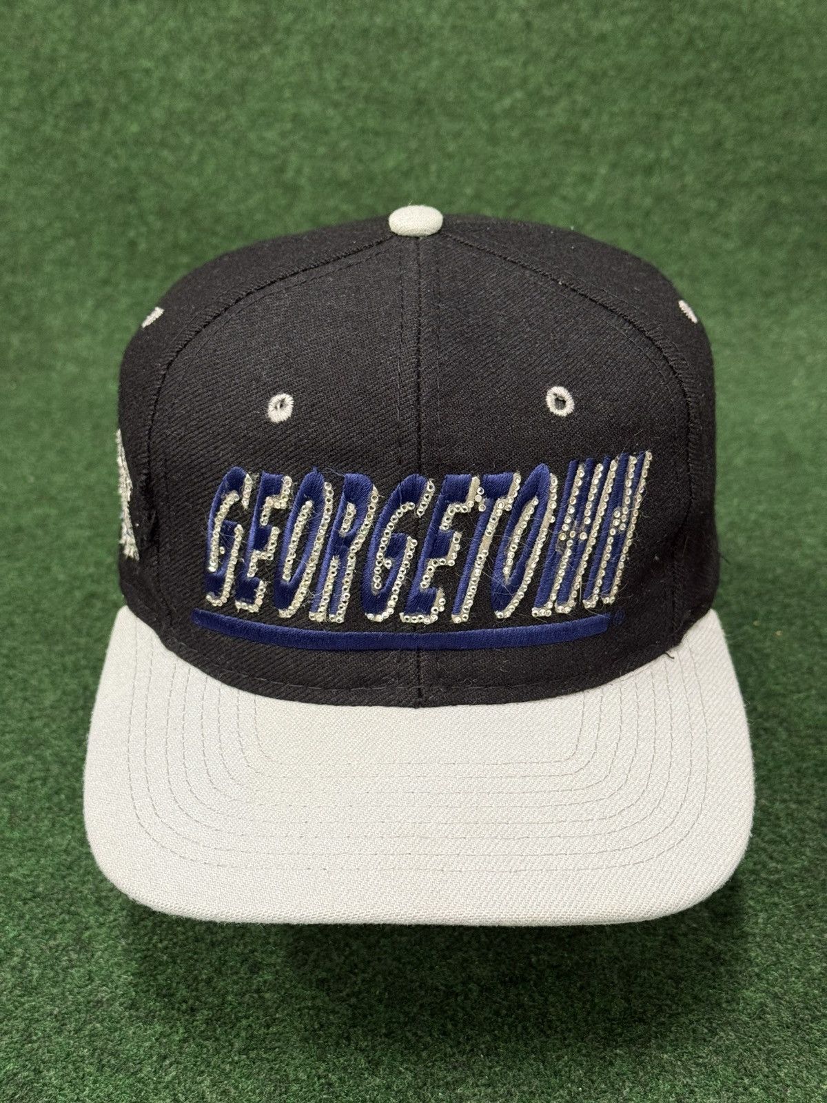 Vintage RARE Vintage Georgetown Hoyas Snapback Hat Size ONE SIZE - 1 Thumbnail