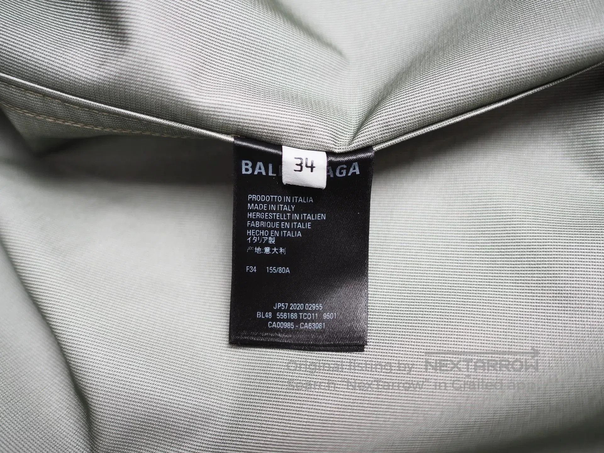 Balenciaga balenciaga khaki oversized jacket. Size US XS / EU 42 / 0 - 7 Thumbnail