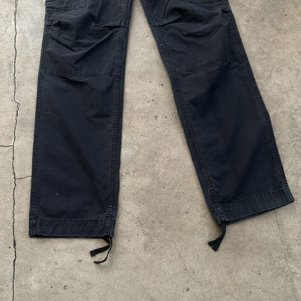 Carhartt Carhartt WiP Cargo regular Pants Black Multipocket Size US 31 - 8 Thumbnail