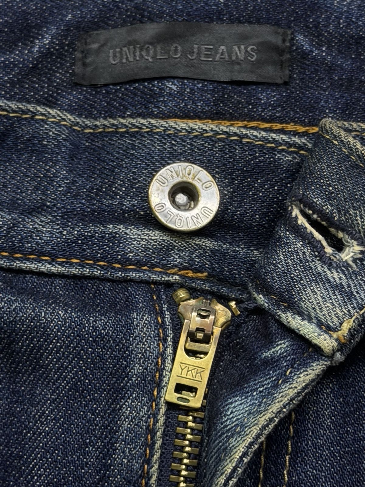 Uniqlo Vintage Uniqlo Jeans Japan | Vintage Faded Mud Wash | W33 Size US 33 - 9 Thumbnail