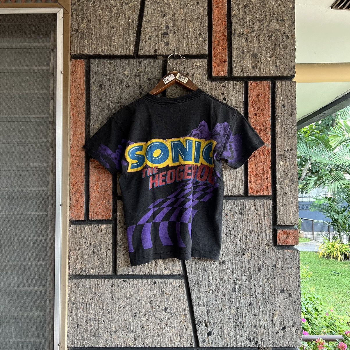 Cartoon Network × Vintage RARE ‘90s Sonic The Hedgehog Gaming Promo Tee Shirt Size US XS / EU 42 / 0 - 3 Thumbnail