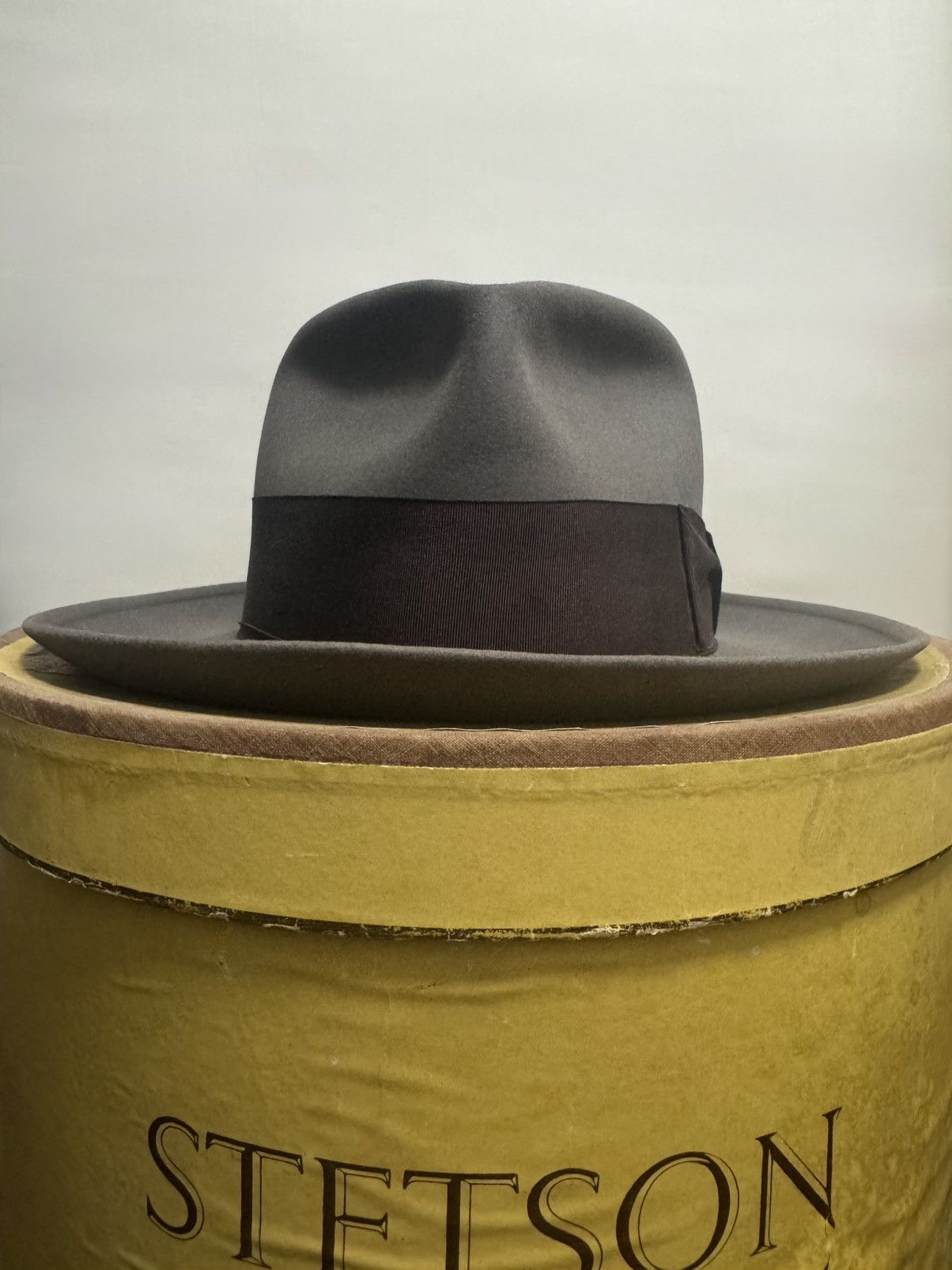 Other 50s Stetson 3X Beaver "Fifthteen" Mode Edge size: 7 3/8 Size 38 - 1 Thumbnail
