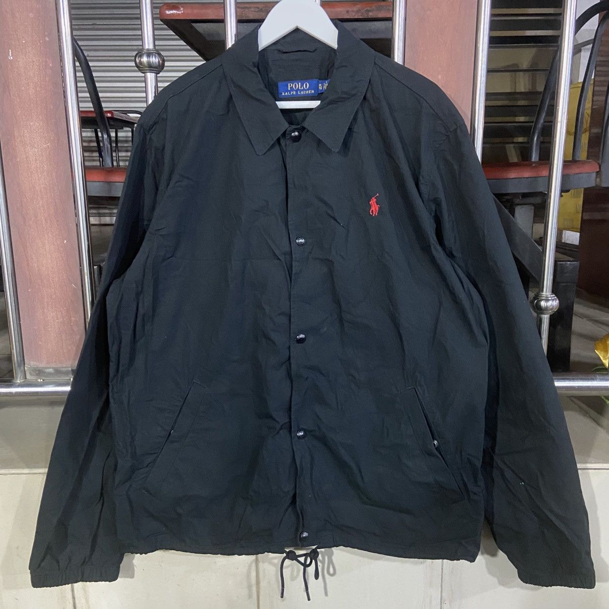 Lauren Ralph Lauren × Polo Ralph Lauren × Ralph Lauren Polo Ralph Lauren Coach Button Jacket Size US XL / EU 56 / 4 - 1 Thumbnail