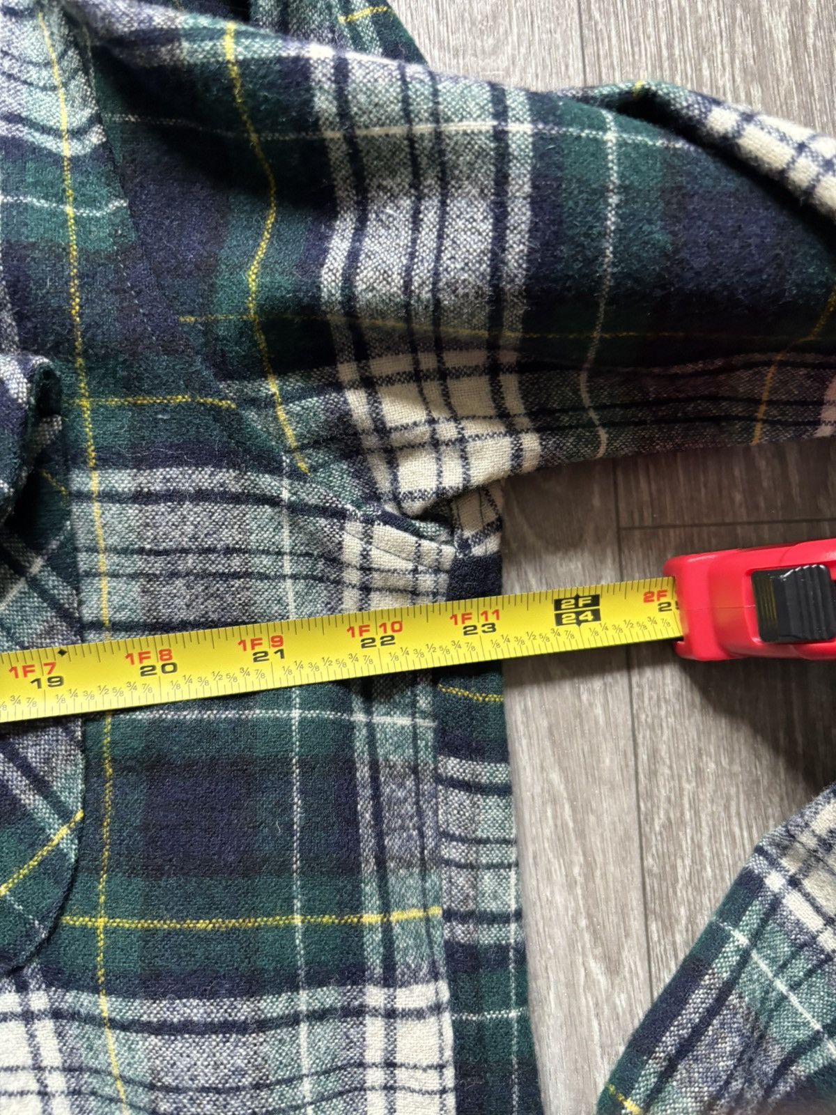 Pendleton Vintage Pendleton Shirt Flannel Made in USA Loop Collar Size US L / EU 52-54 / 3 - 3 Thumbnail