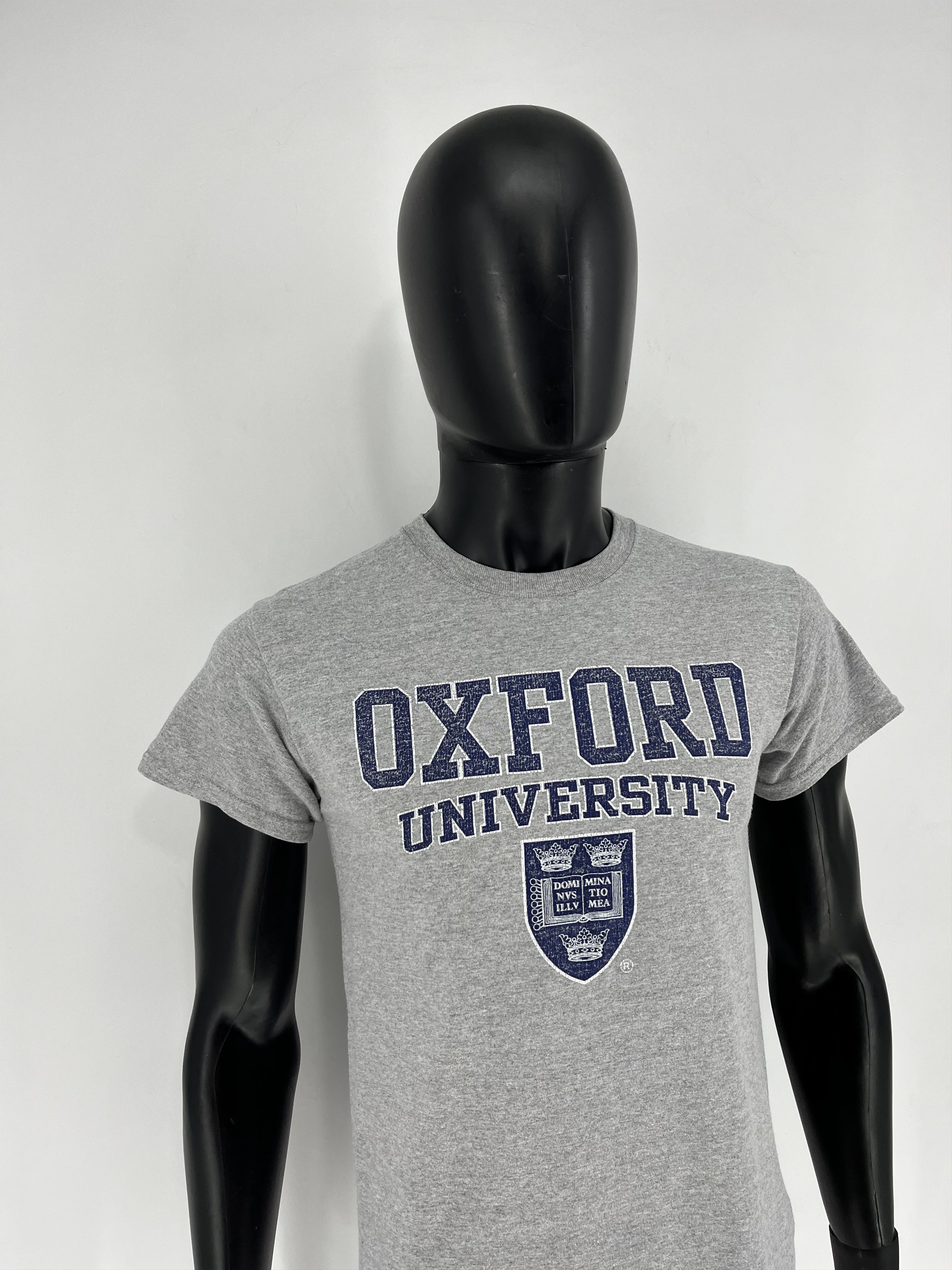 Vintage Vintage Y2K Oxford University 90s tshirt Size US L / EU 52-54 / 3 - 3 Thumbnail