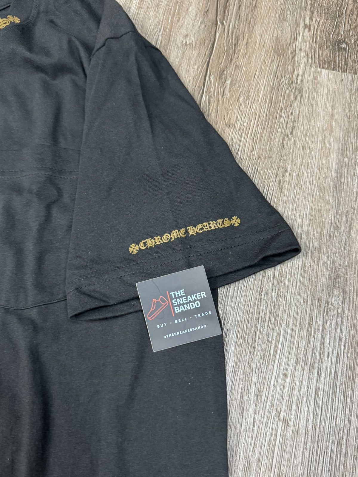 Chrome Hearts Chrome Hearts Script Pocket Tee Black Army Green Large Size US L / EU 52-54 / 3 - 5 Thumbnail