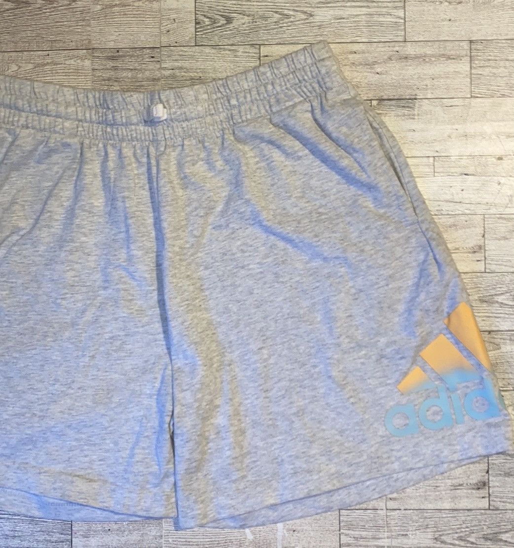 Adidas Adidas, Gray & Ombre, AeroReady, Cotton Athletic Shorts Size 28" / US 6 / IT 42 - 4 Thumbnail