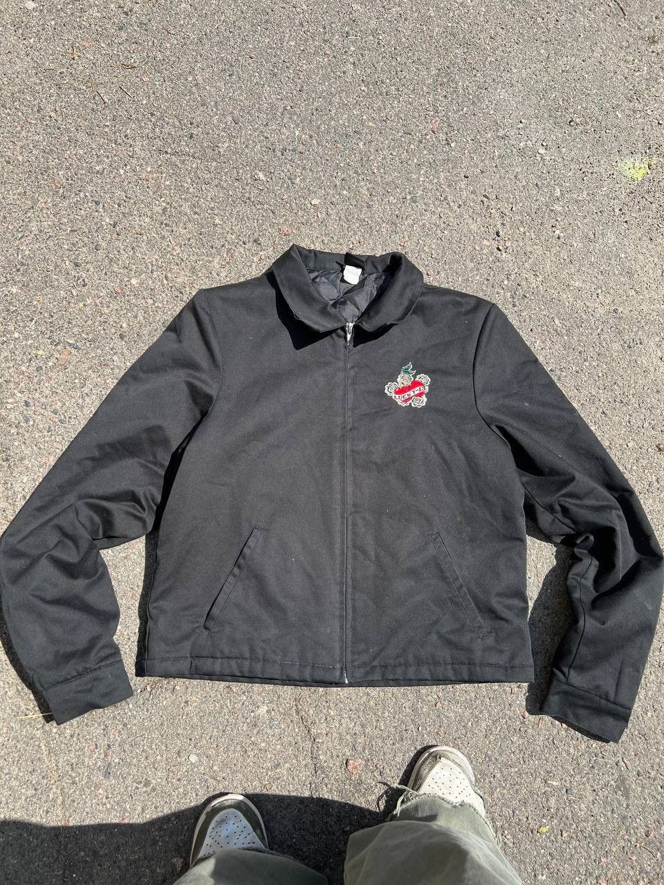 Japanese Brand × Vintage Vintage Y2K Lucky 13 Skater Rap Embroidered Bomber Size US L / EU 52-54 / 3 - 9 Thumbnail