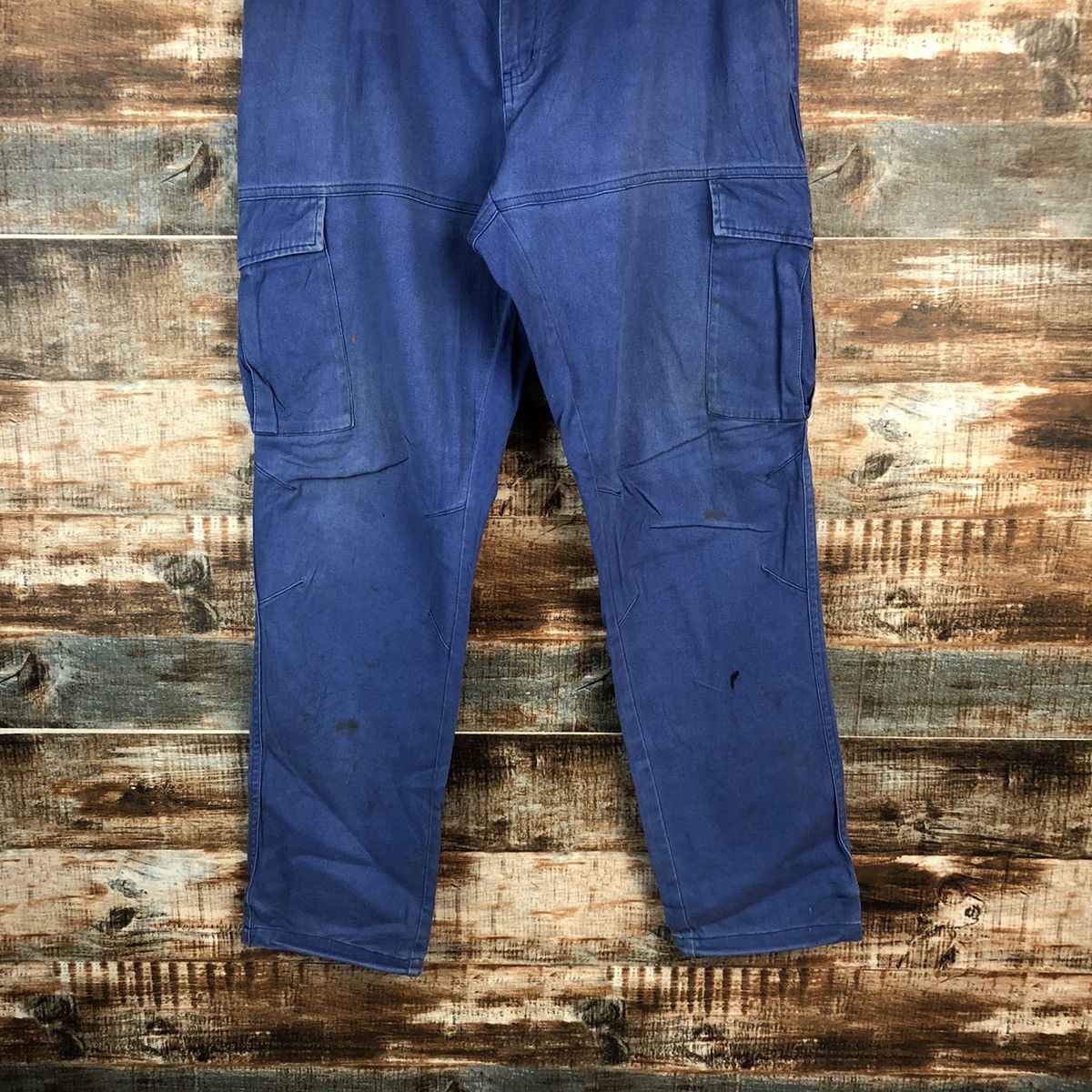 Other DL Woods Blue Cargo Multipocket Pants #C619 Size US 31 - 3 Thumbnail