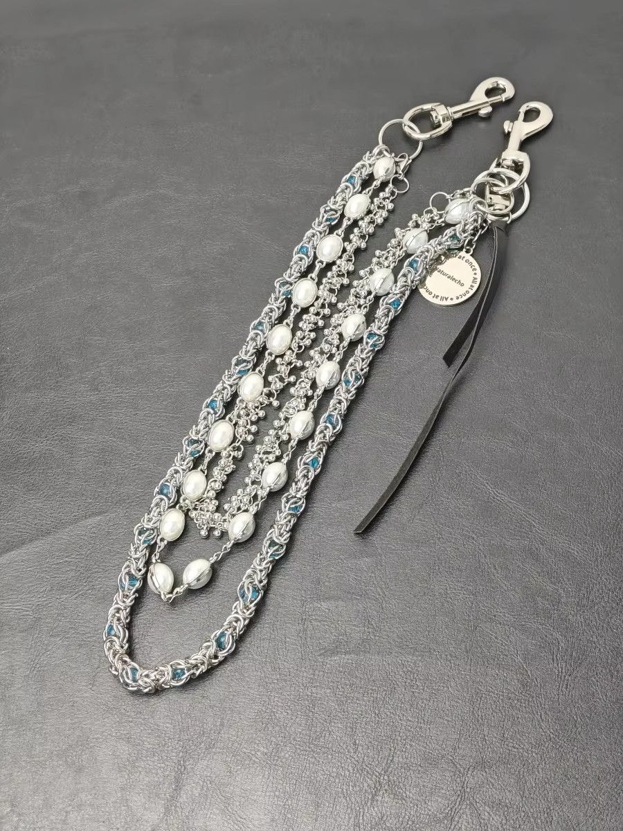 Jewelry Retro Marble Accessories Hip Rock y2k Pants Chain Size ONE SIZE - 5 Thumbnail