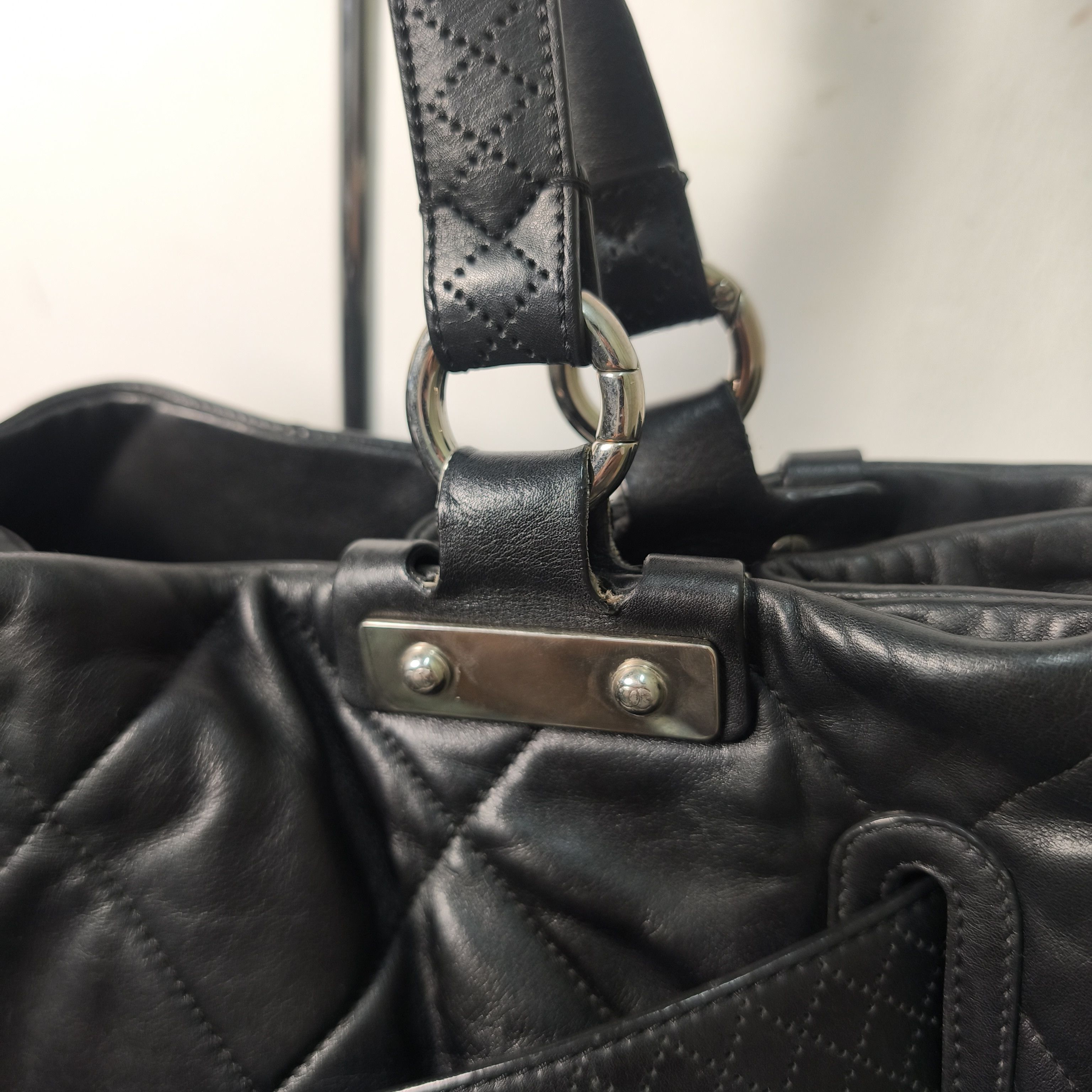 Chanel Chanel 2008 Vintage East West Expandable Strap Tote Size ONE SIZE - 9 Thumbnail