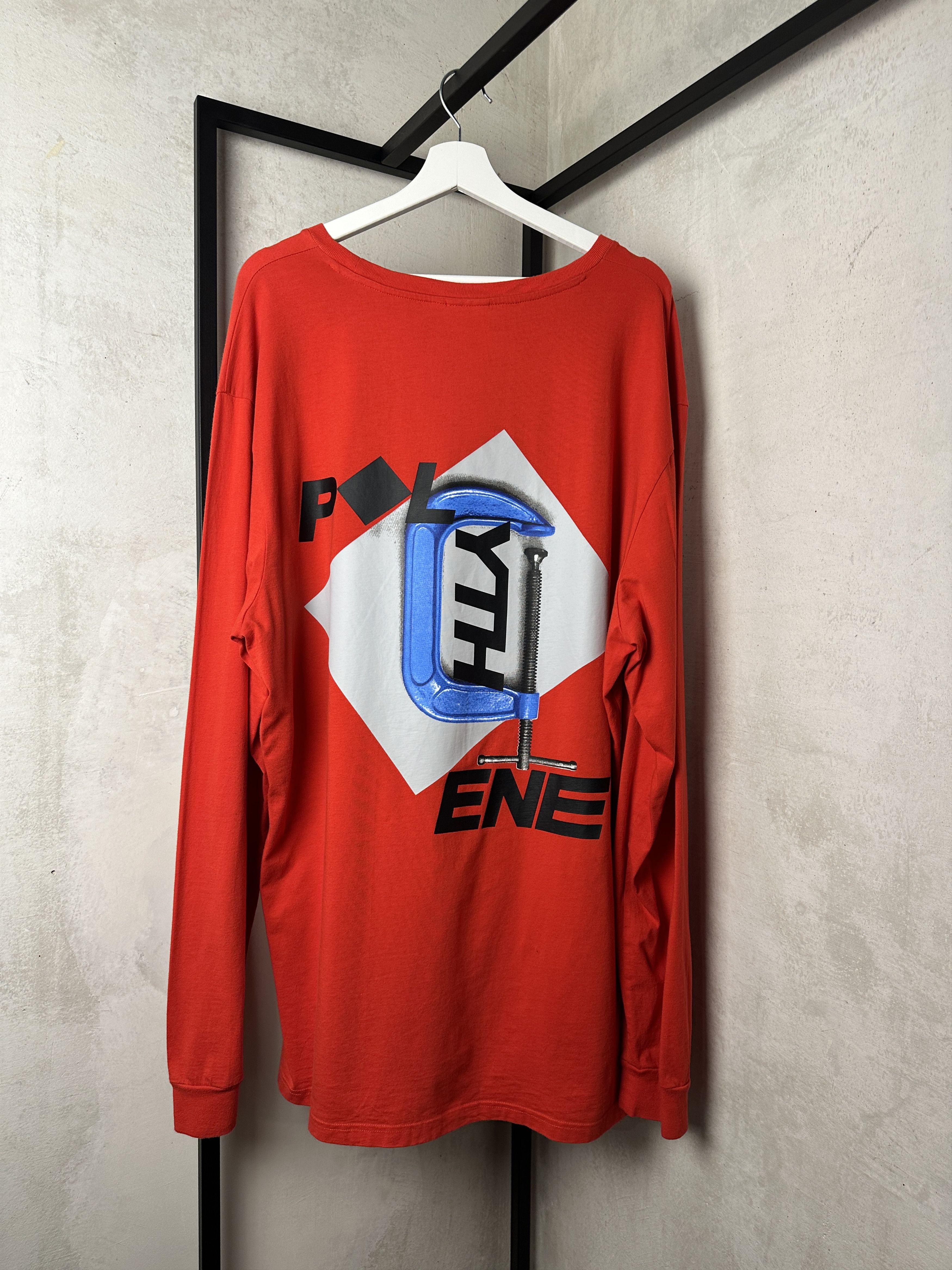 A-COLD-WALL* POLYTHENE OPTICS LONG SLEEVE LOGO TEE Size US XXL / EU 58 / 5 - 5 Thumbnail